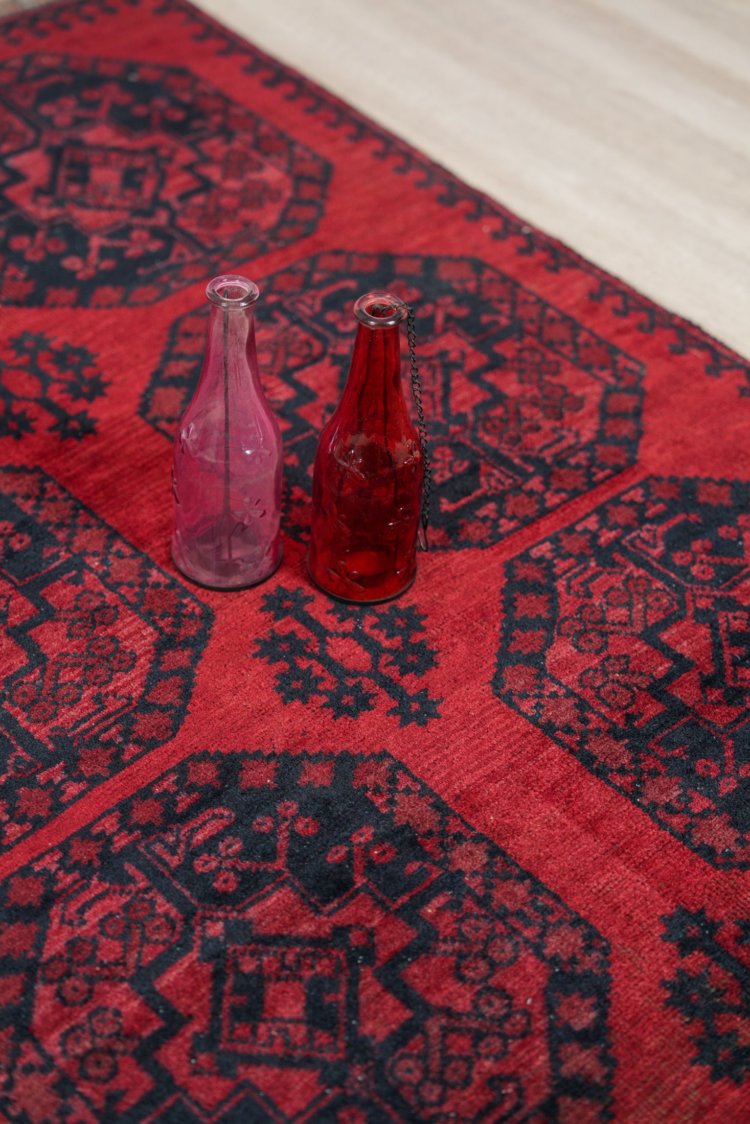 Vintage Turkmen Ersari Rug 7'7" x 4'4"