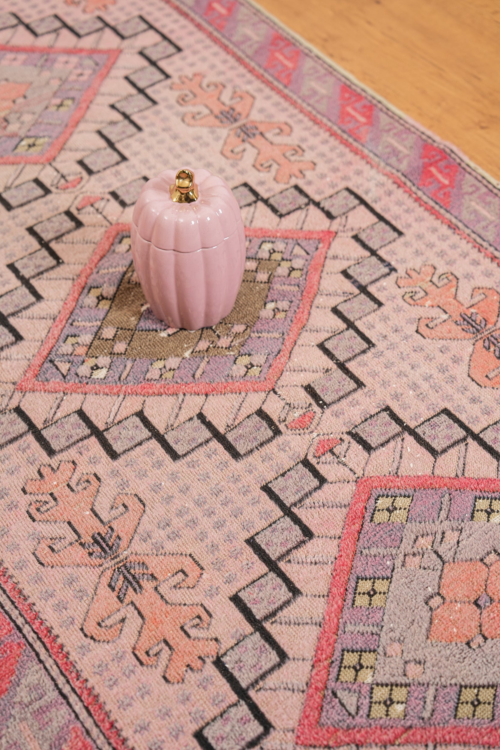 Vintage Caucasian Shirvan Rug 5'7" x 3'2"