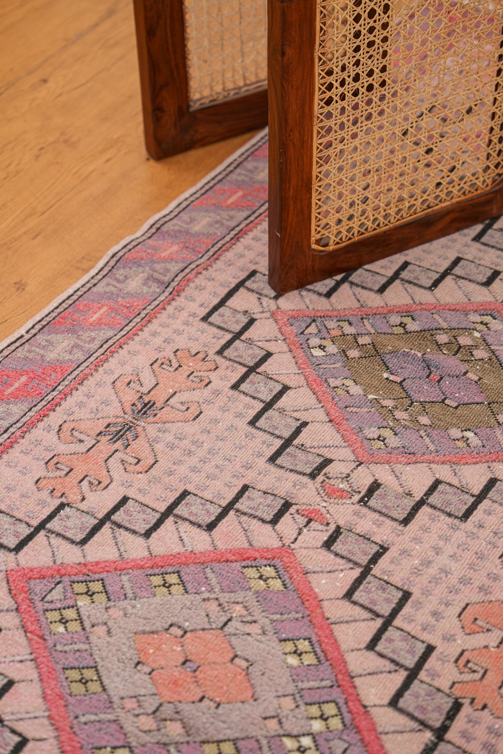 Vintage Caucasian Shirvan Rug 5'7" x 3'2"