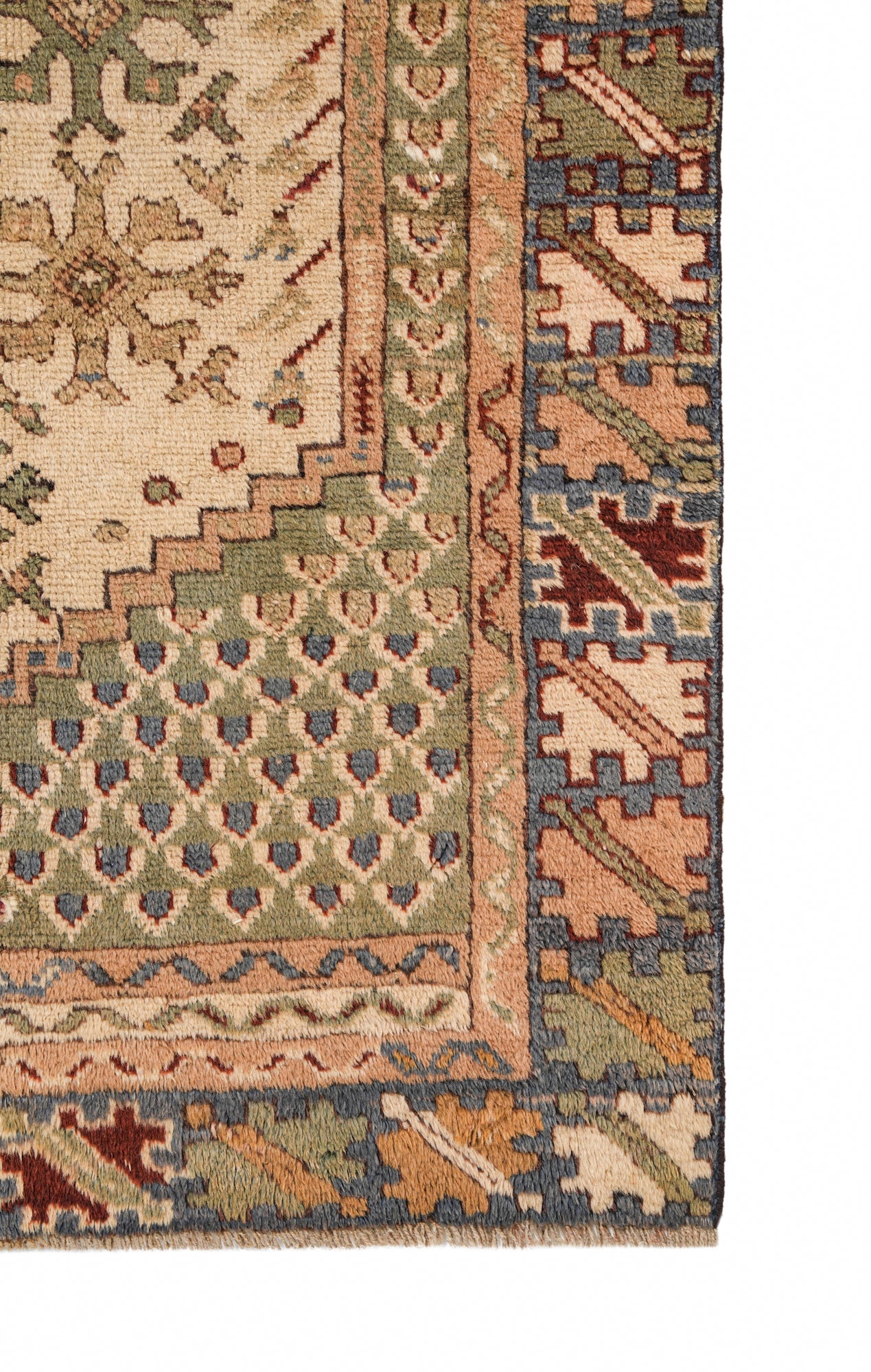 VINTAGE MOROCCAN RUG 6'7" x 3'7"