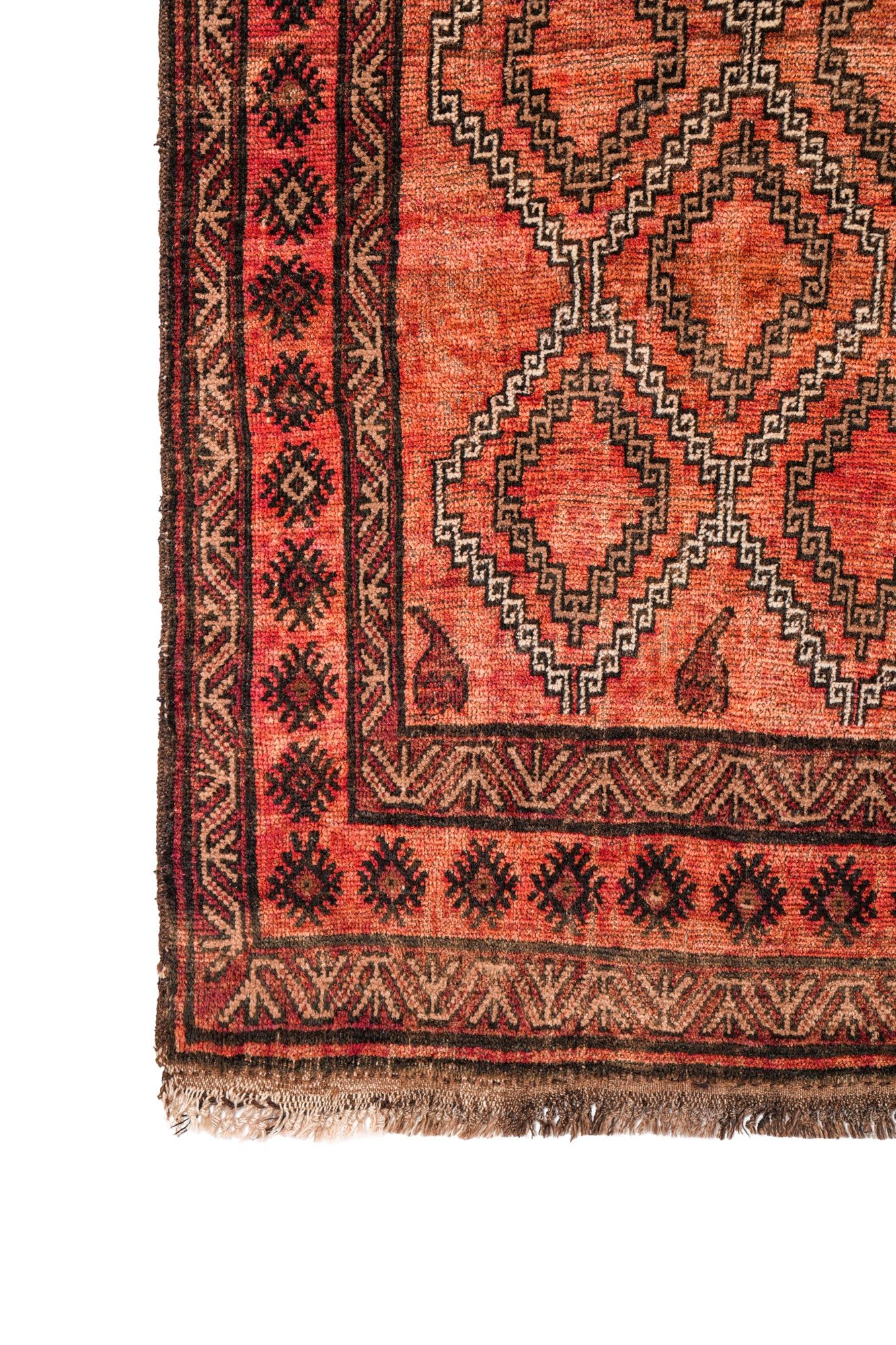Vintage Baloch Rug 5' x 3'