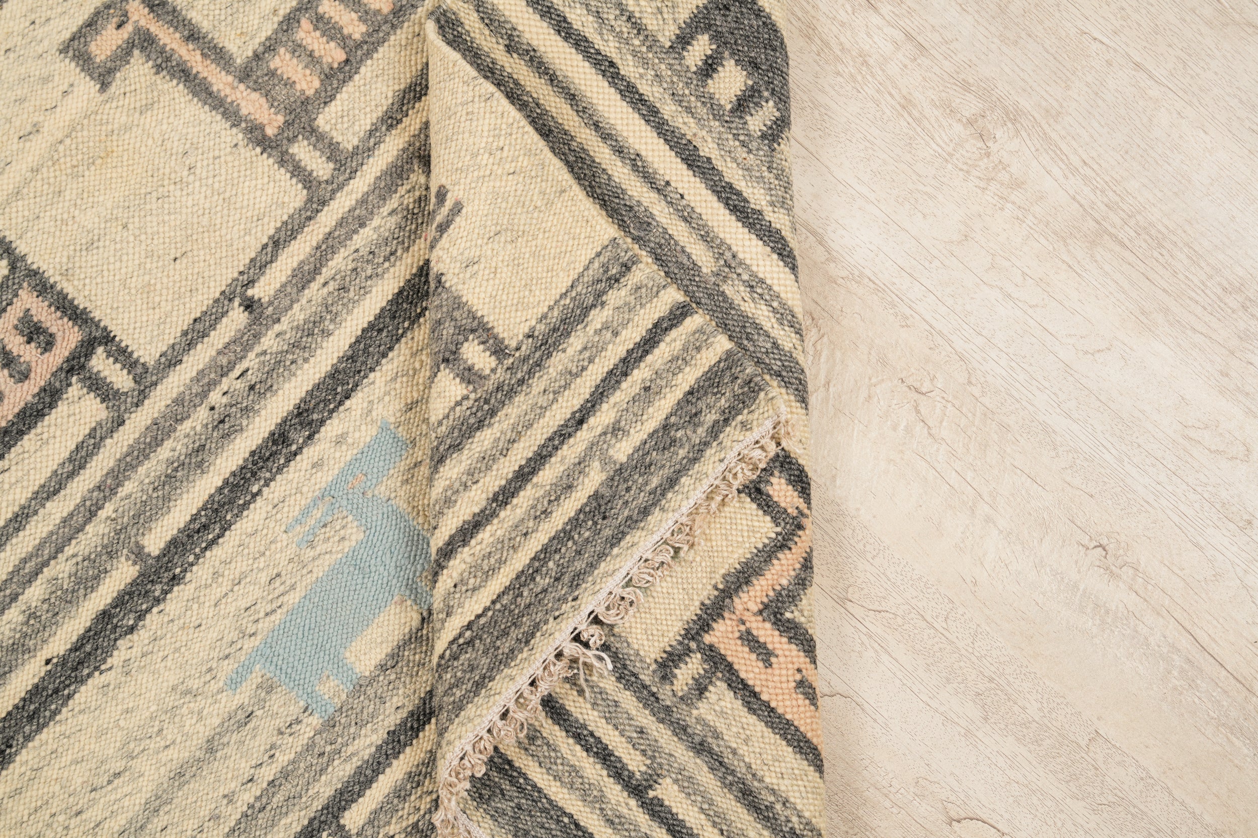 Vintage Moroccan Kilim 4'8" X 2'5"