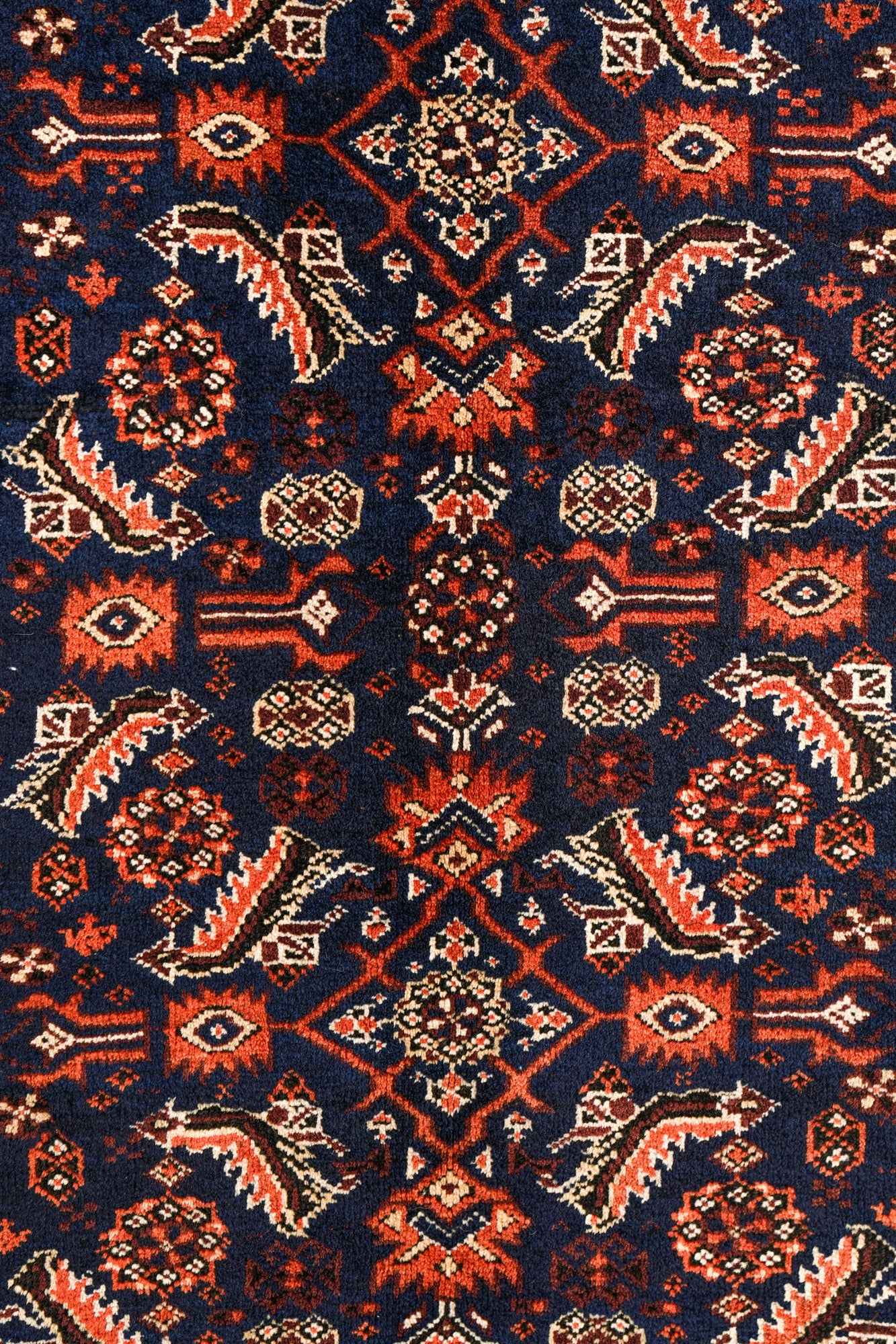 Antique Baloch Tribal Rug 6'2" x 3'3"