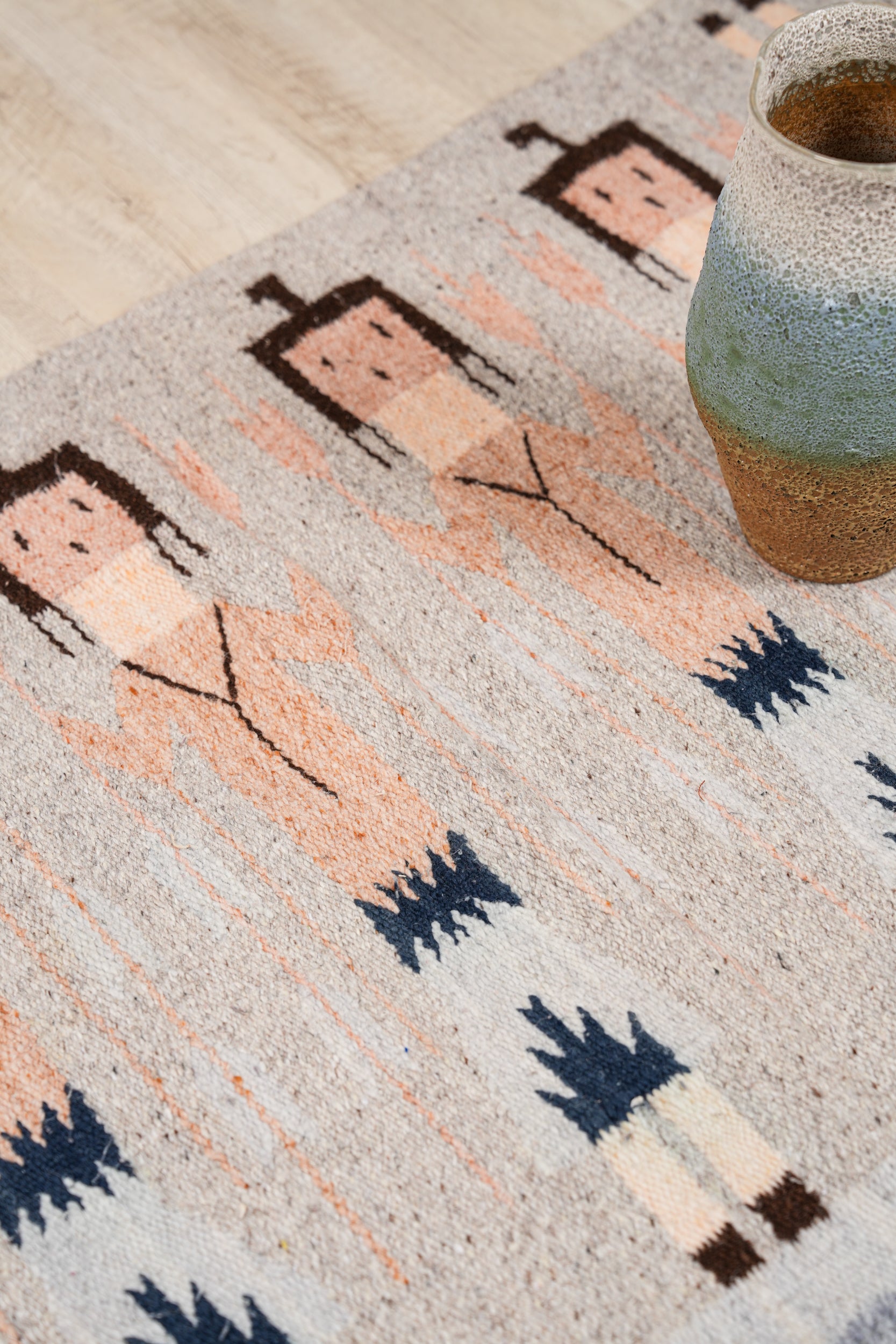 Vintage Mexican Tapestry 4'7" x 2'5"