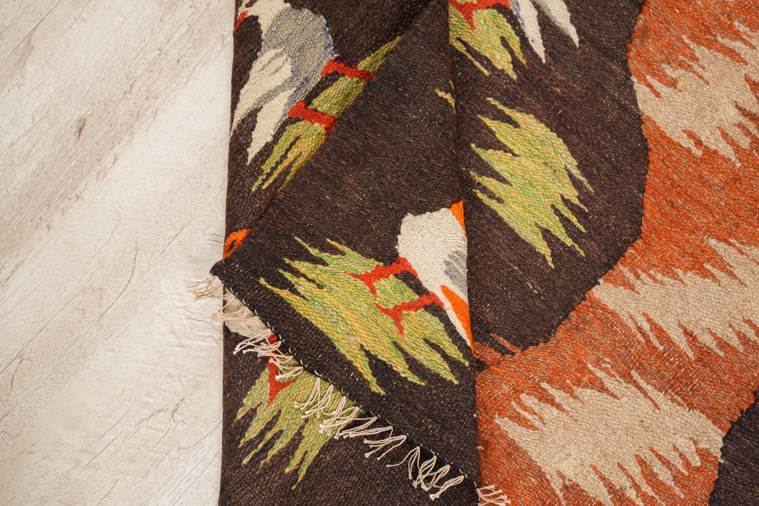 Vintage Scandinavian Tapestry 4'2" x 2'9"