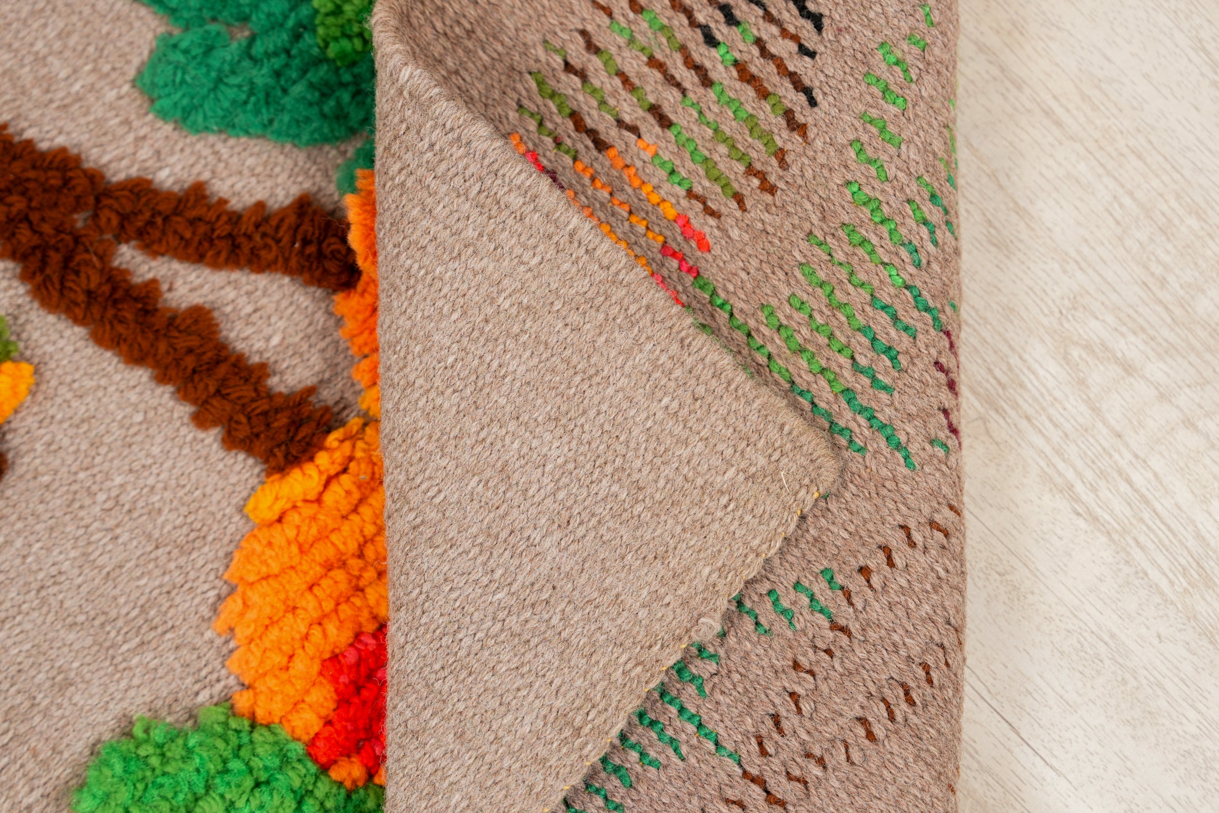 Vintage Scandinavian Tapestry 3' x 1'10''