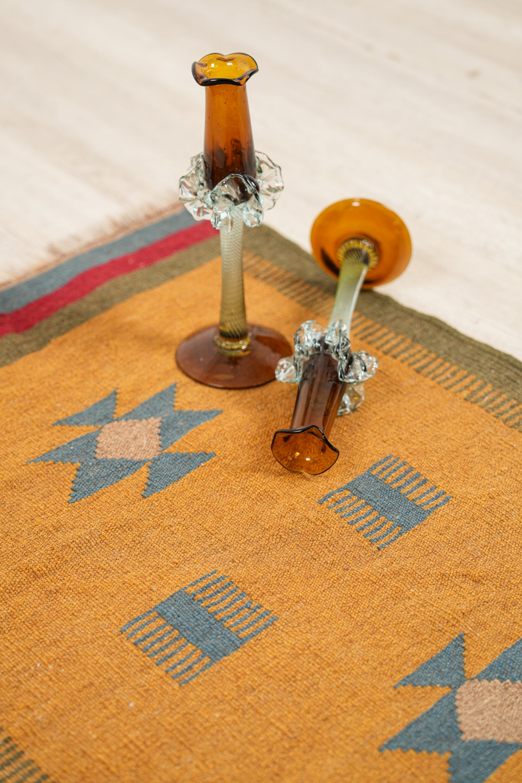 Vintage Turkish Tribal Kilim 2'10" x 2'