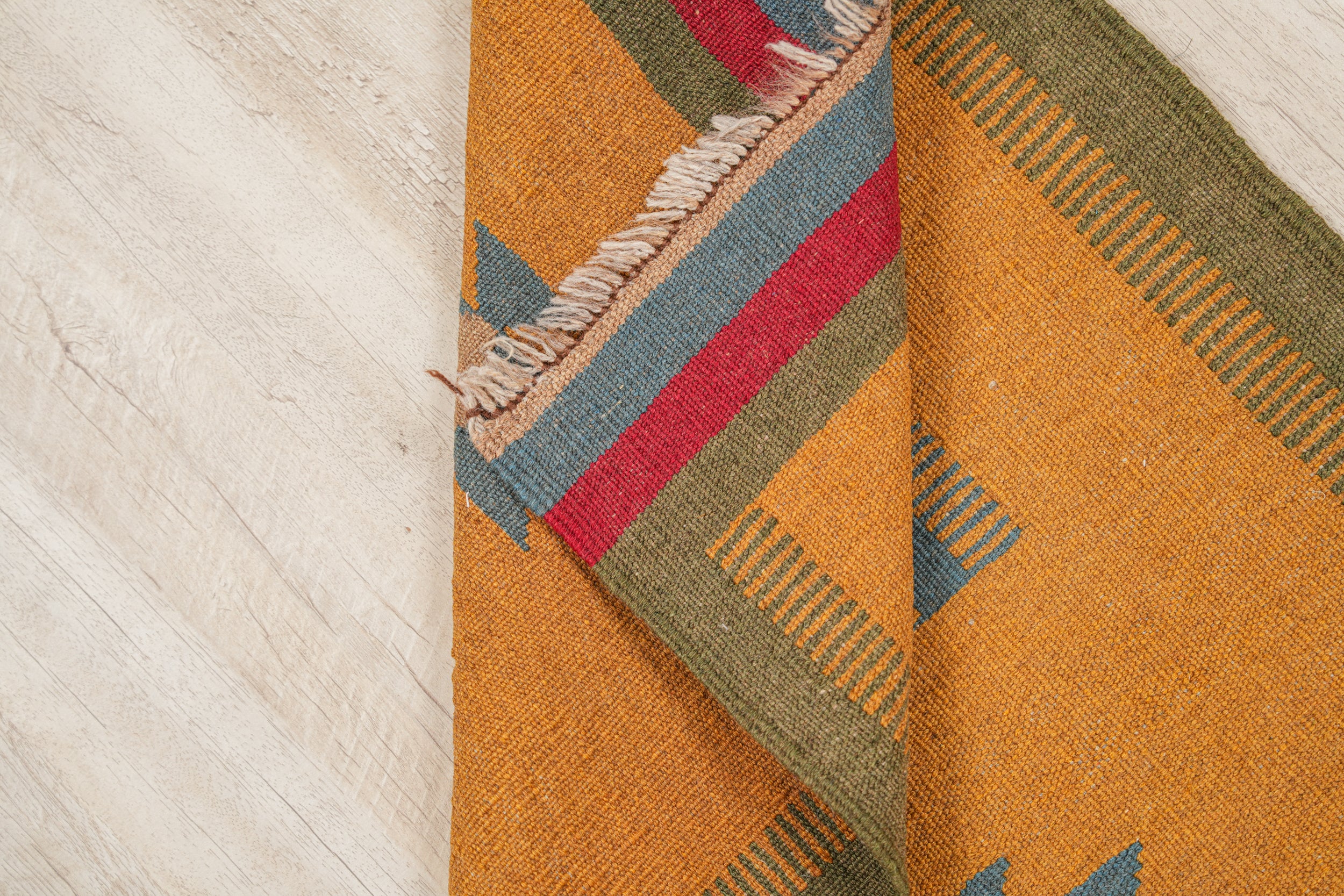 Vintage Turkish Tribal Kilim 2'10" x 2'
