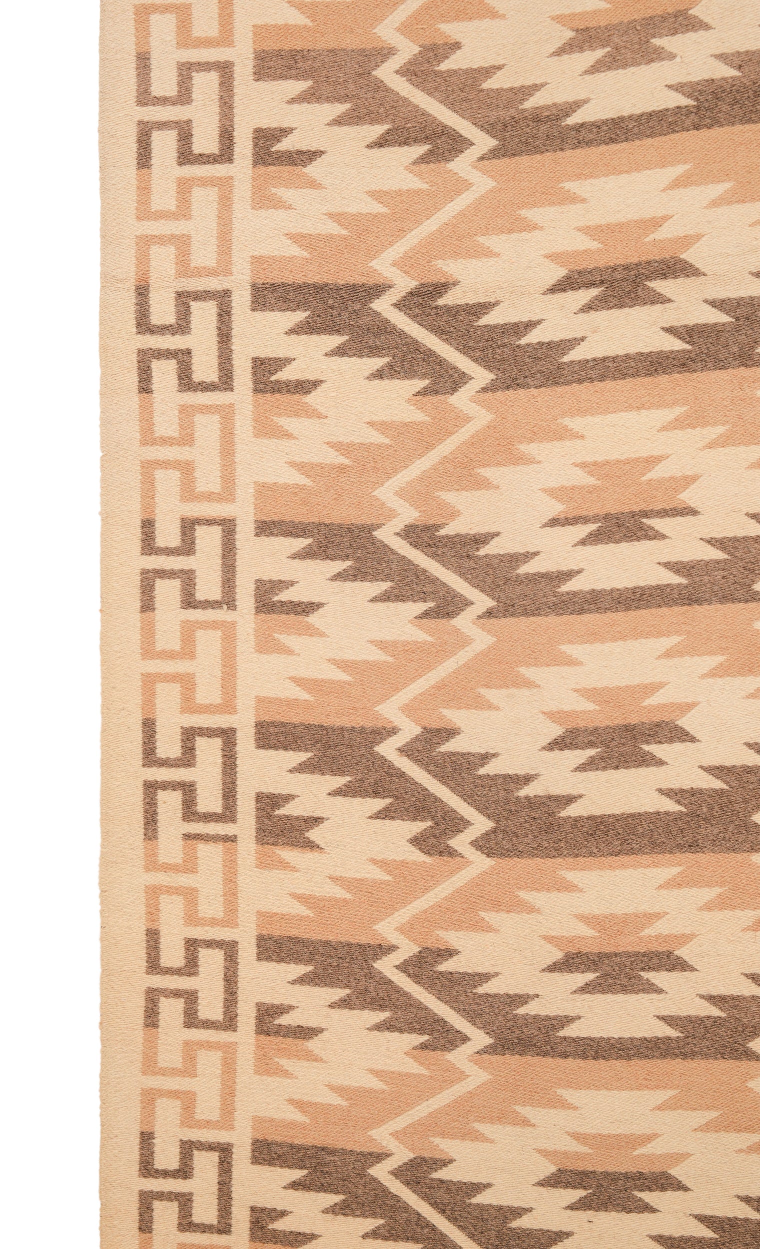 Vintage Scandinavian Loom Kilim 8' X 5'10"
