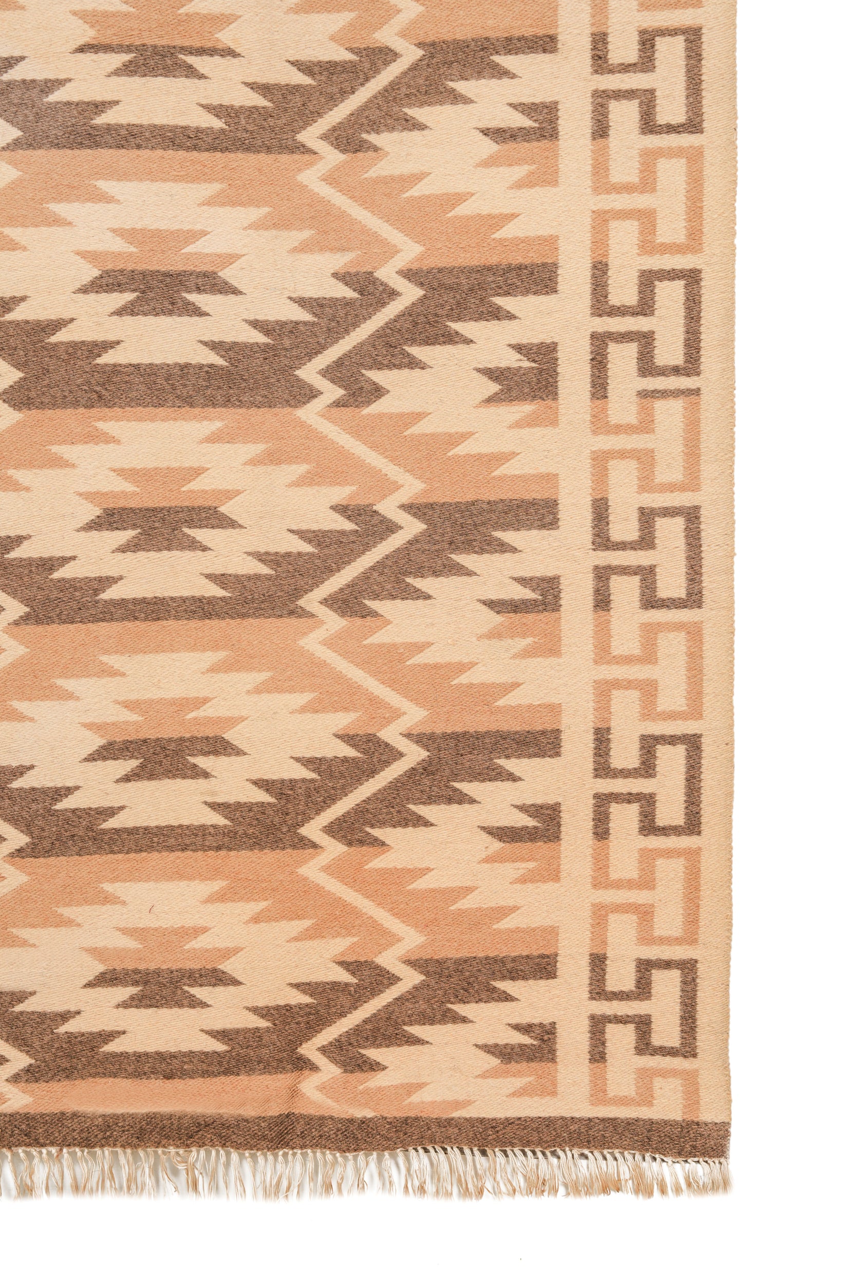 Vintage Scandinavian Loom Kilim 8' X 5'10"