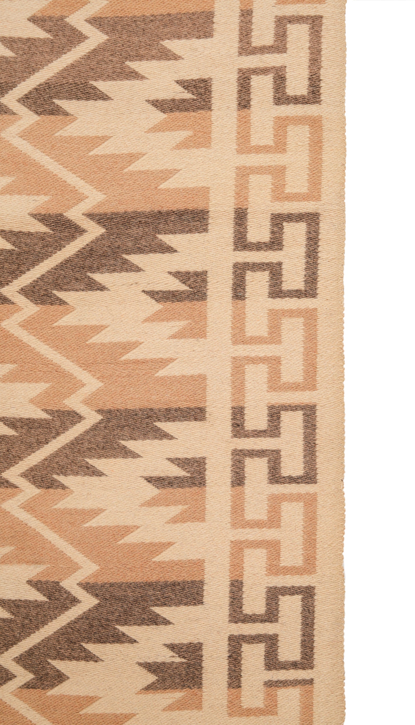 Vintage Scandinavian Loom Kilim 8' X 5'10"