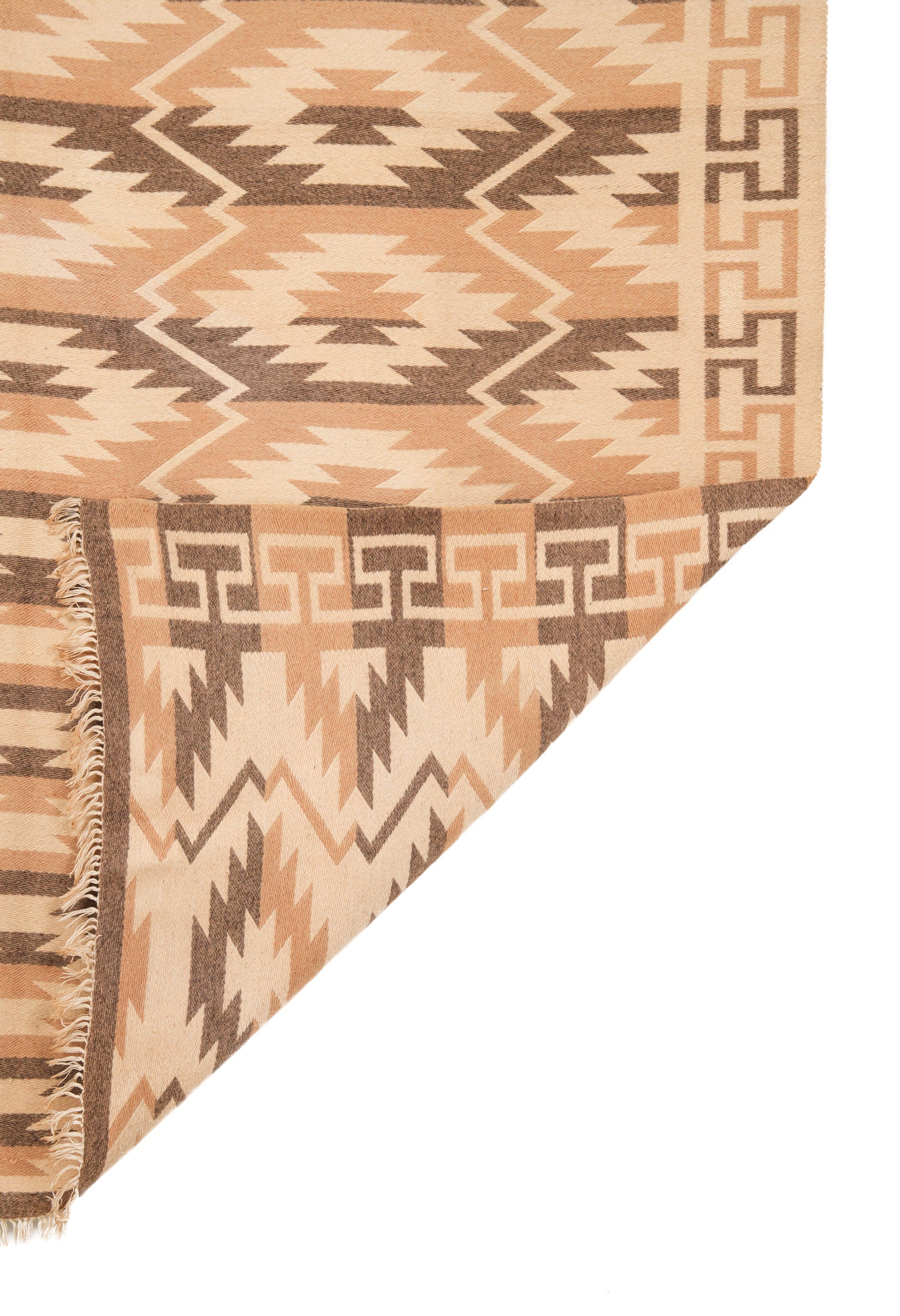 Vintage Scandinavian Loom Kilim 8' X 5'10"