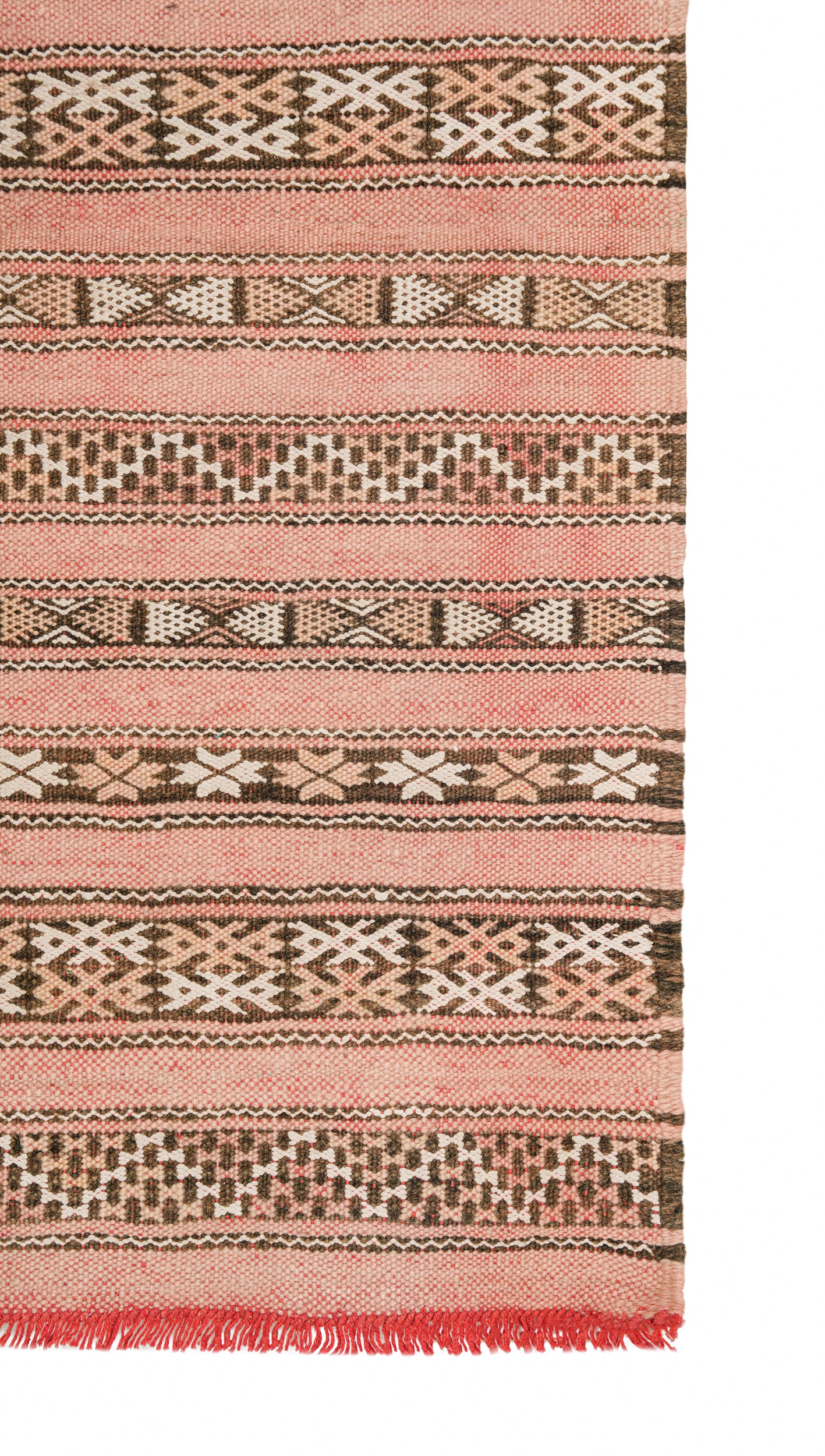 Vintage Moroccan Tribal Kilim 4'5" X 2'