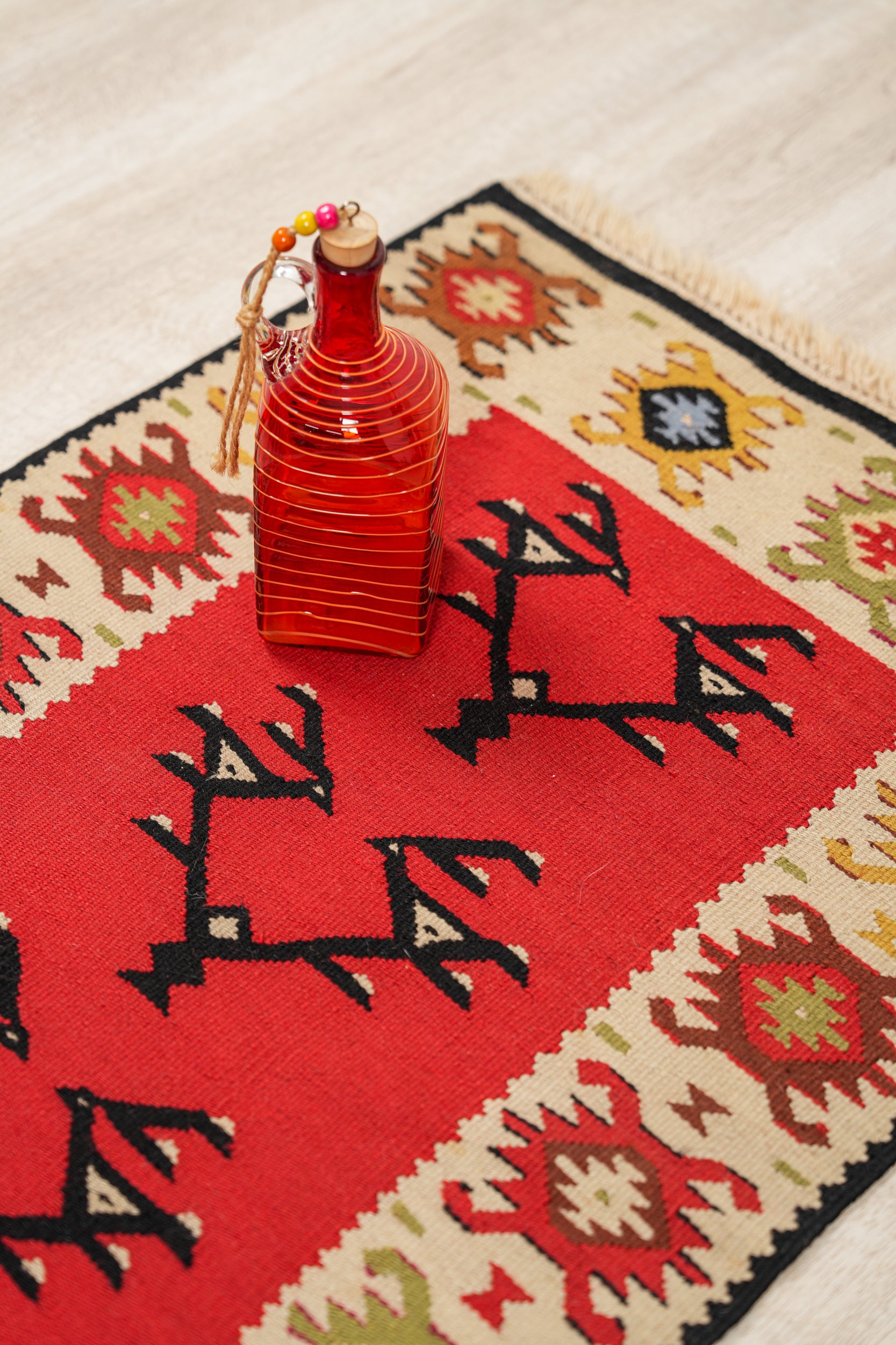 Antique Turkish Sarkoy Kilim 3'2" x 1'8"