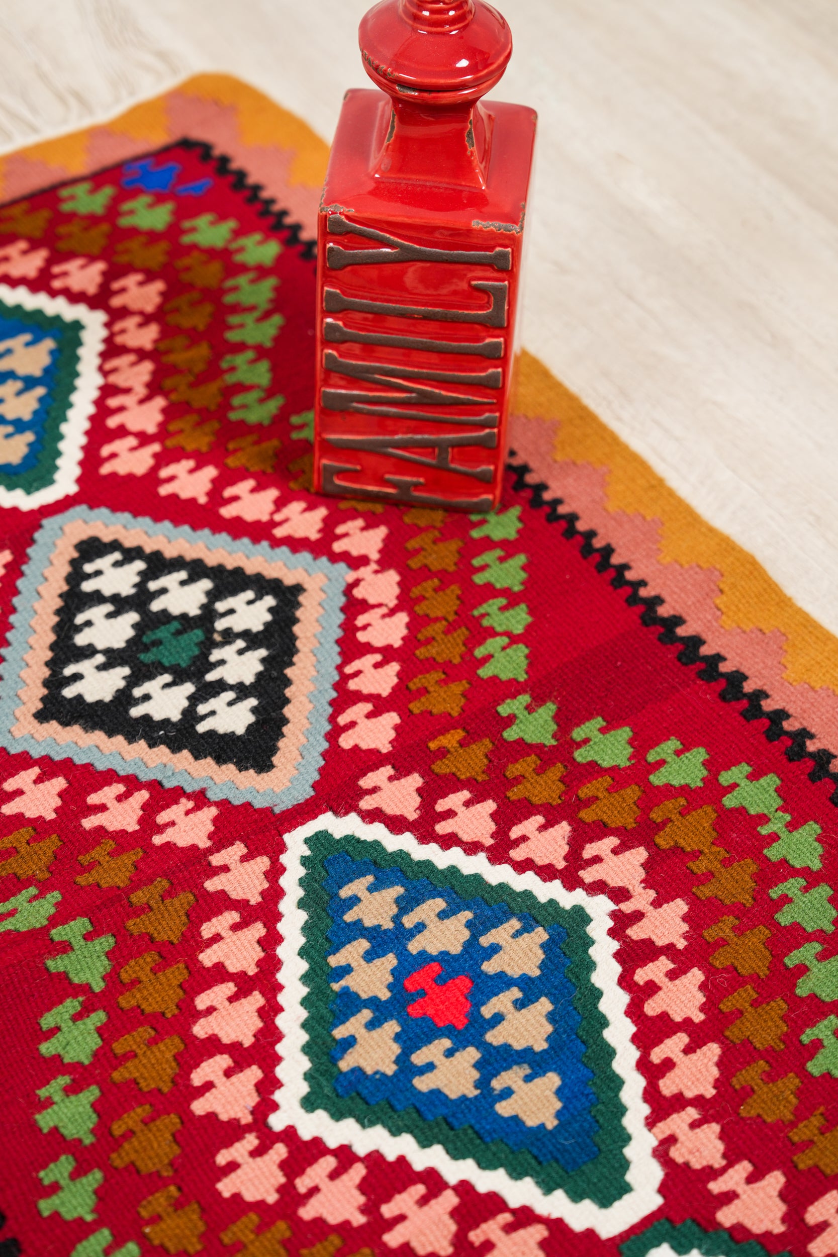 Vintage Balkan Kilim 3'1" x 2'