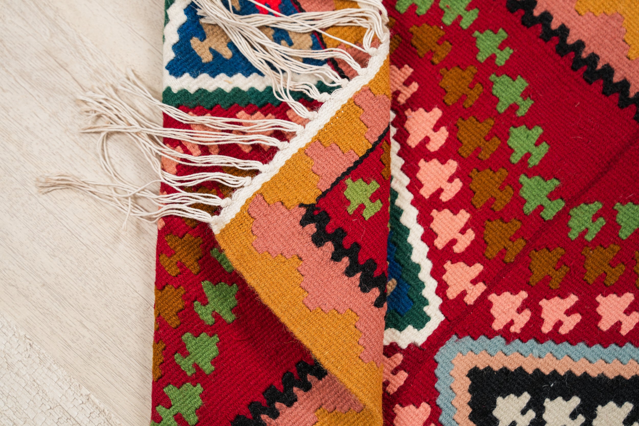 Vintage Balkan Kilim 3'1" x 2'