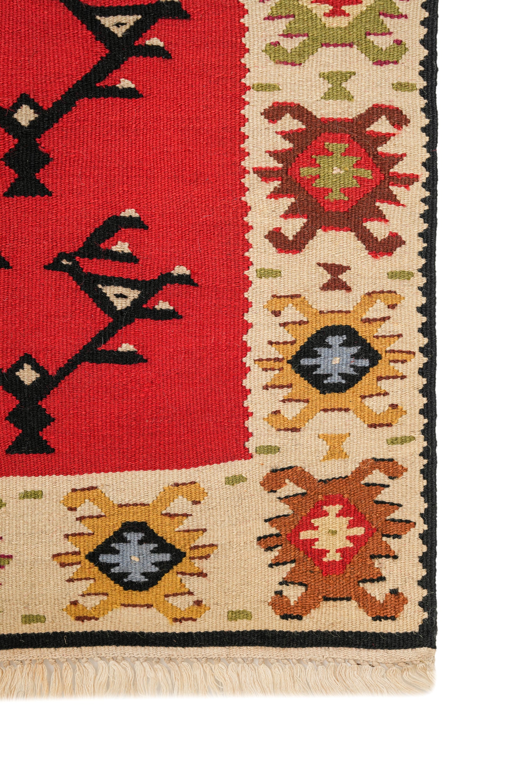 Antique Turkish Sarkoy Kilim 3'2" x 1'8"