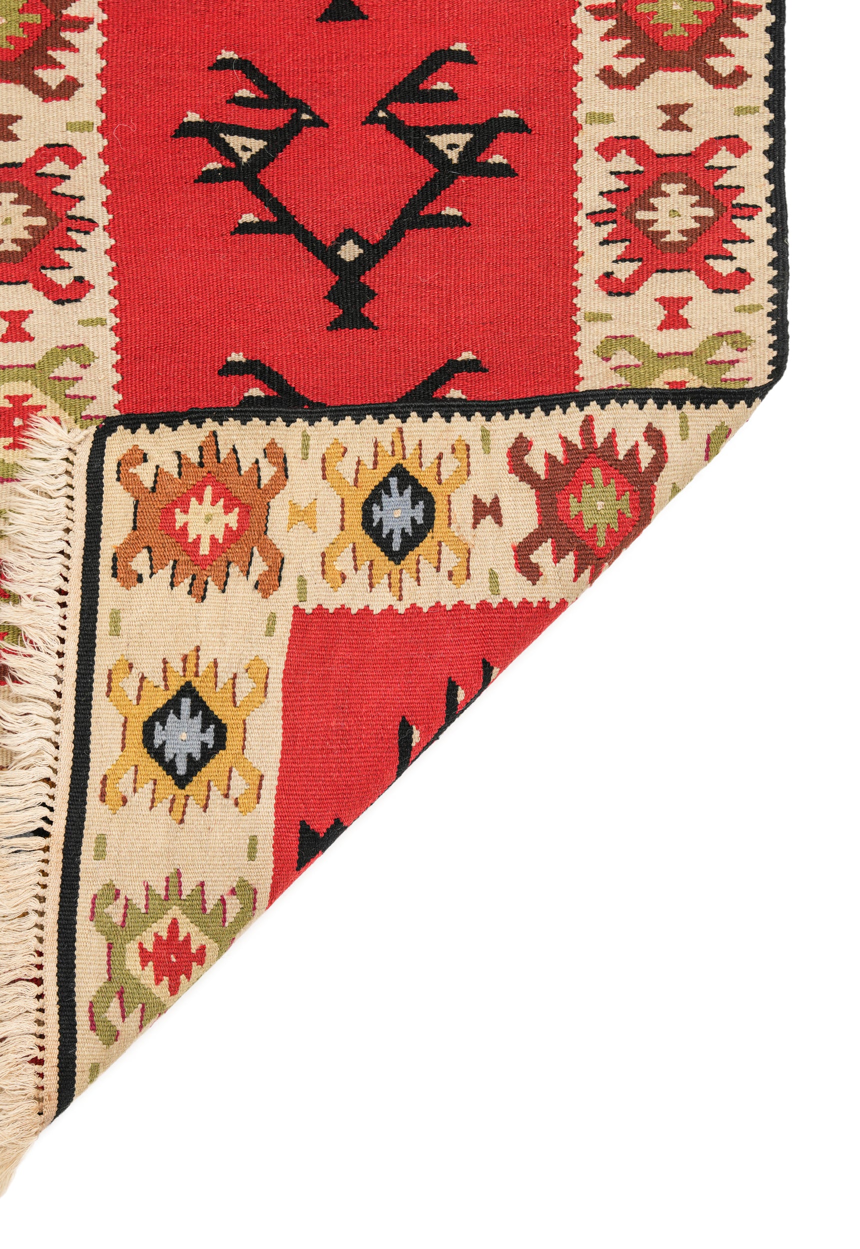 Antique Turkish Sarkoy Kilim 3'2" x 1'8"