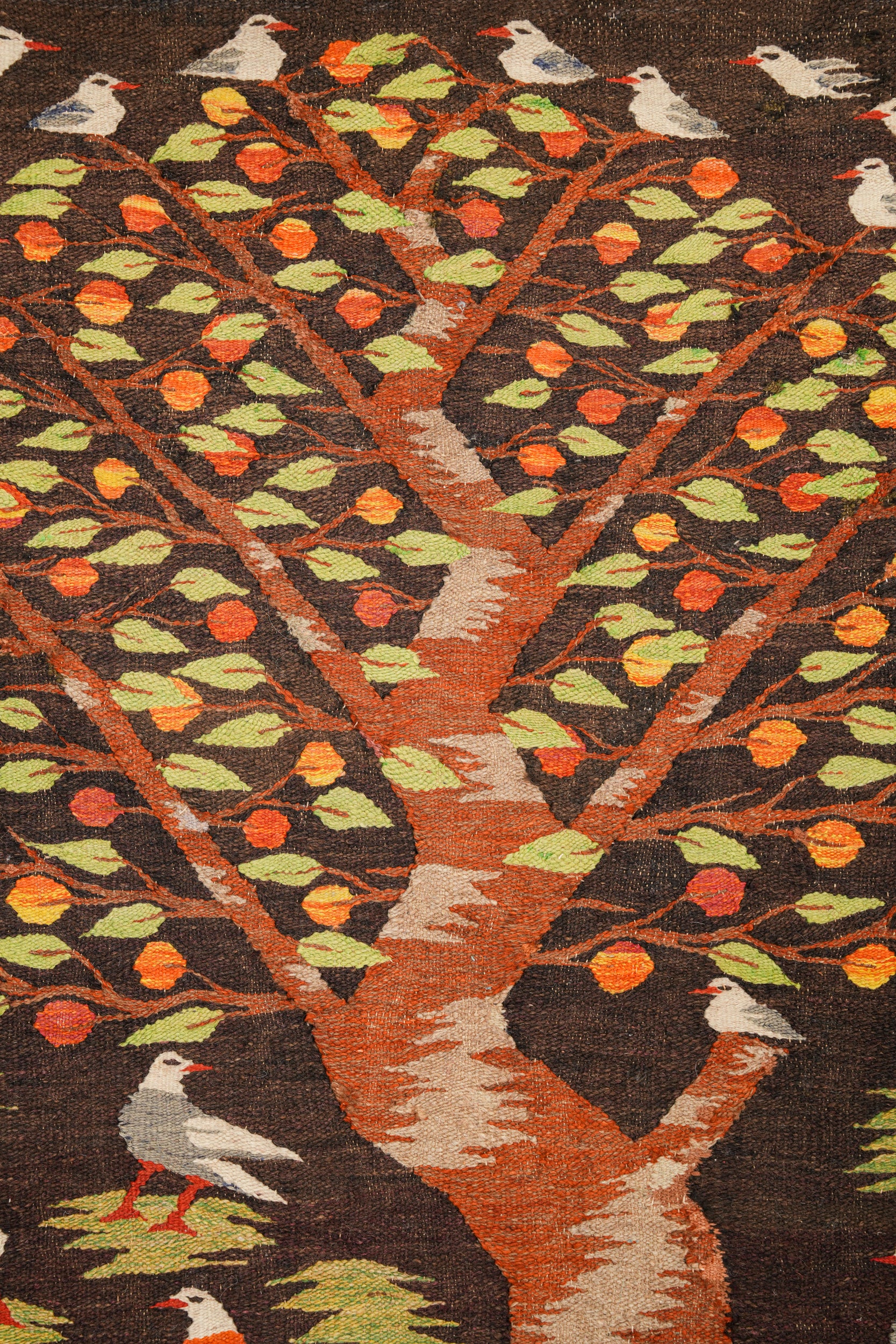 Vintage Scandinavian Tapestry 4'2" x 2'9"