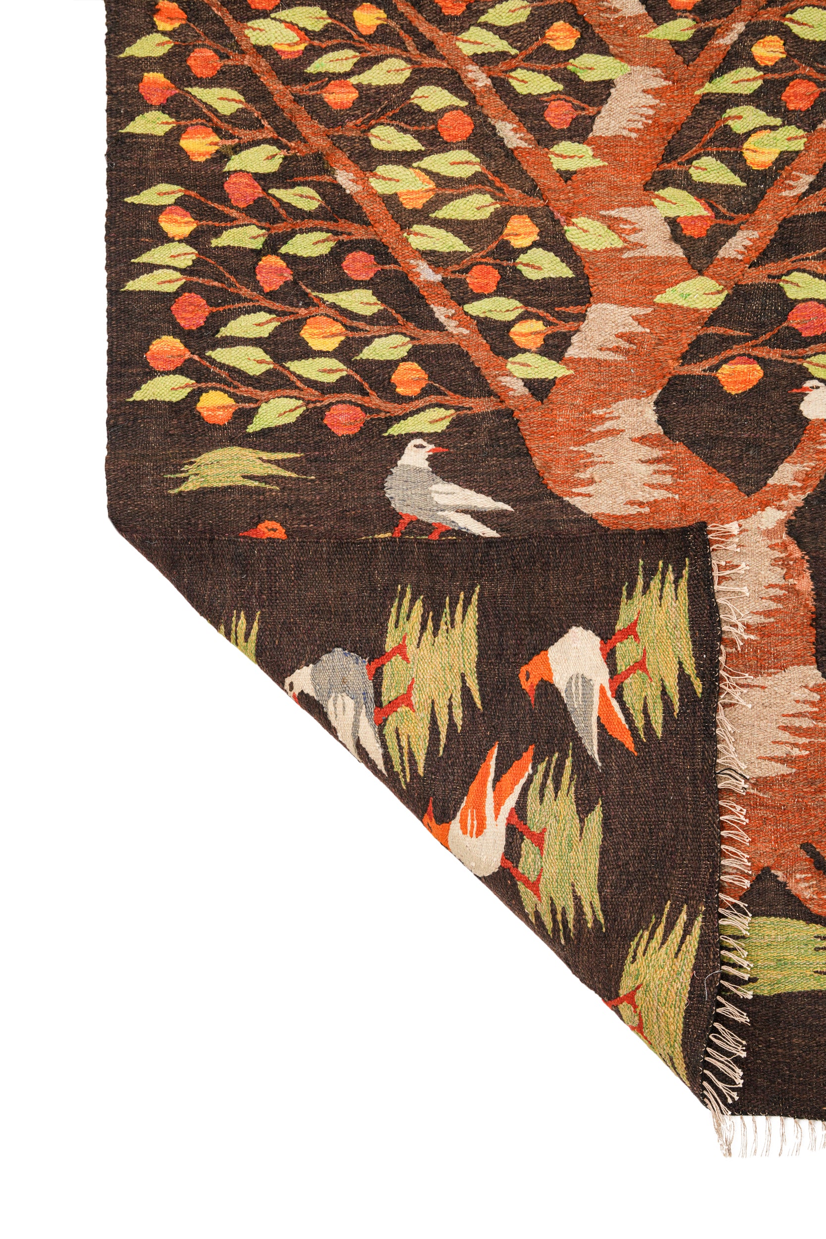 Vintage Scandinavian Tapestry 4'2" x 2'9"