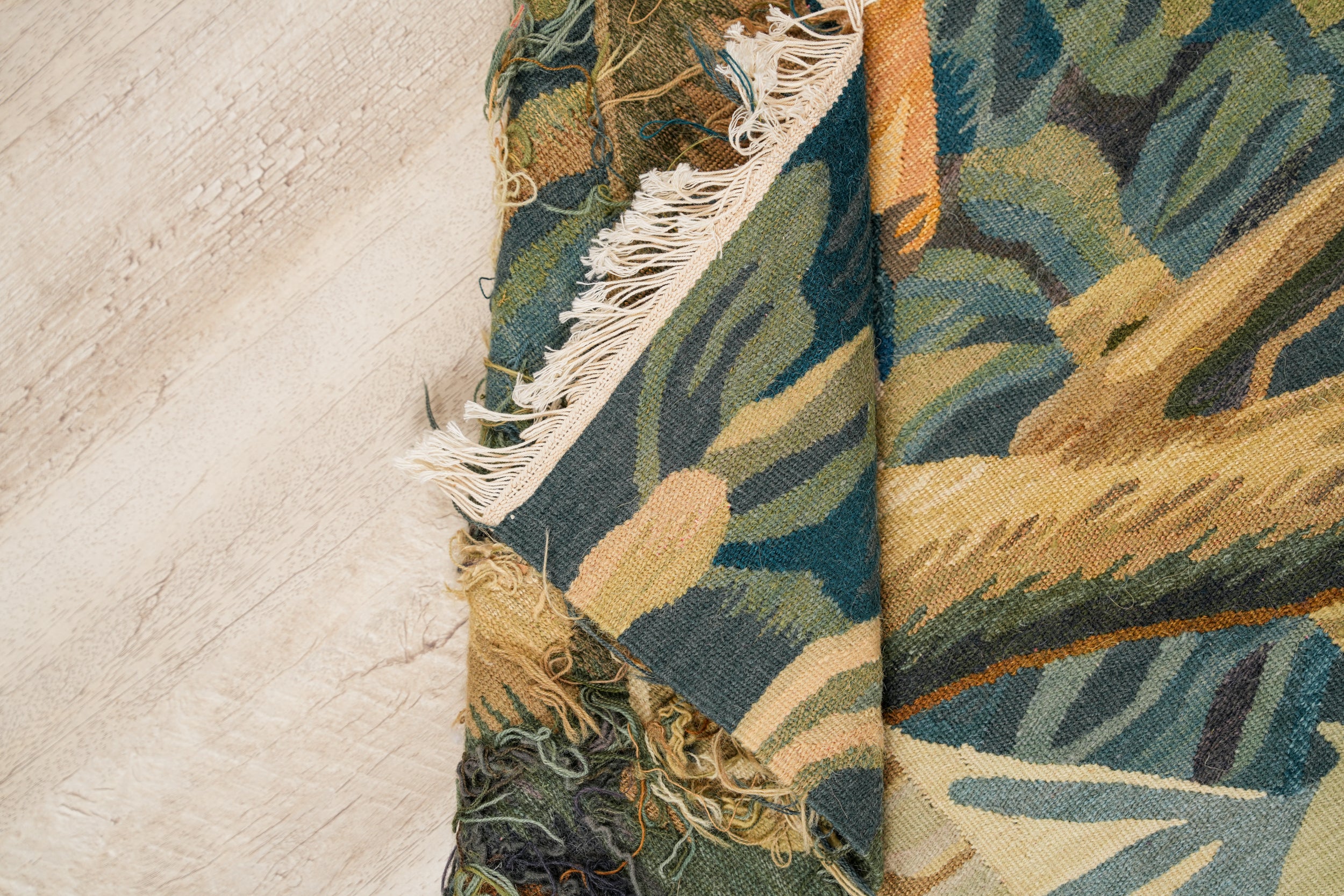 Vintage FRENCH Tapestry 2' X 1'8"