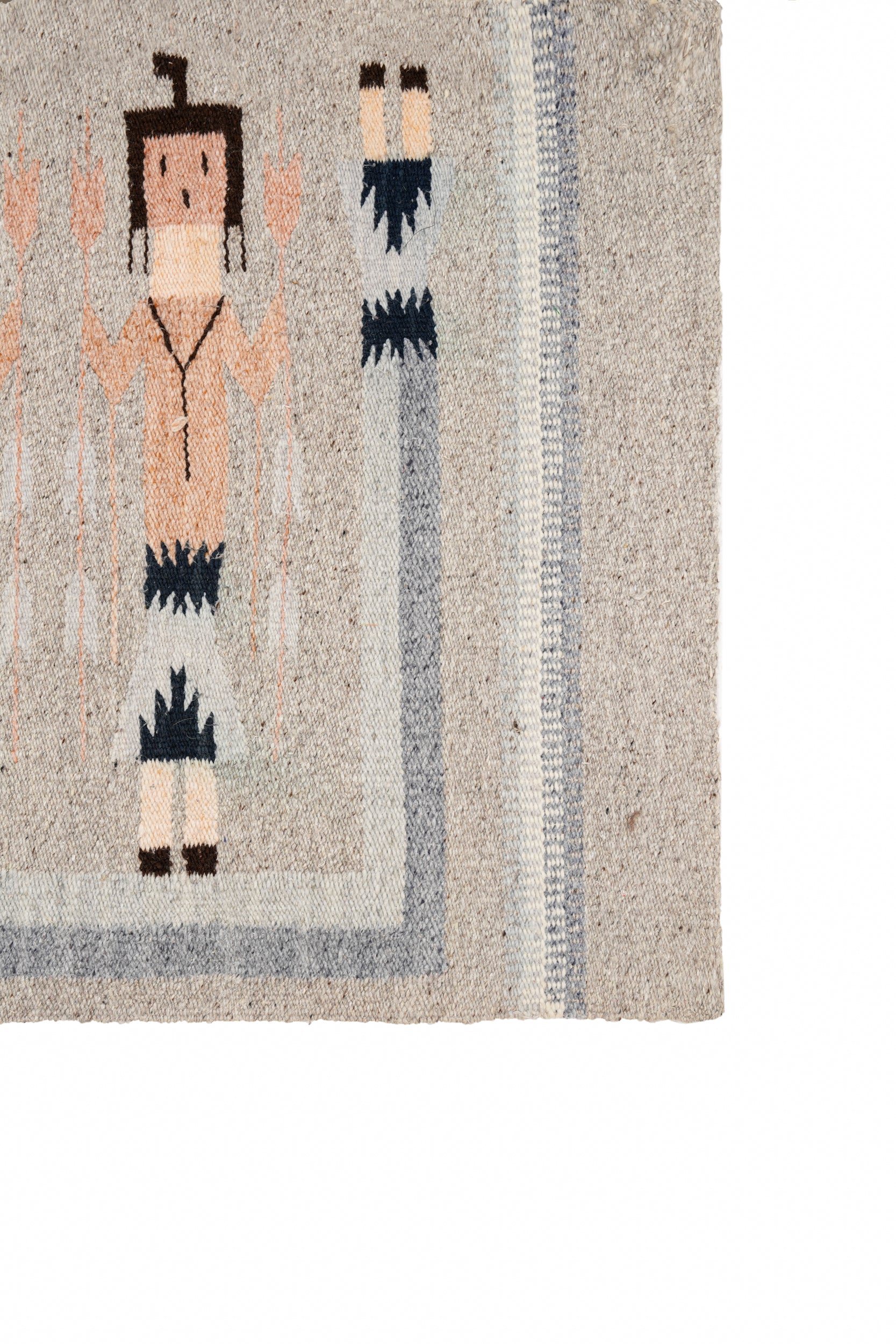 Vintage Mexican Tapestry 4'7" x 2'5"