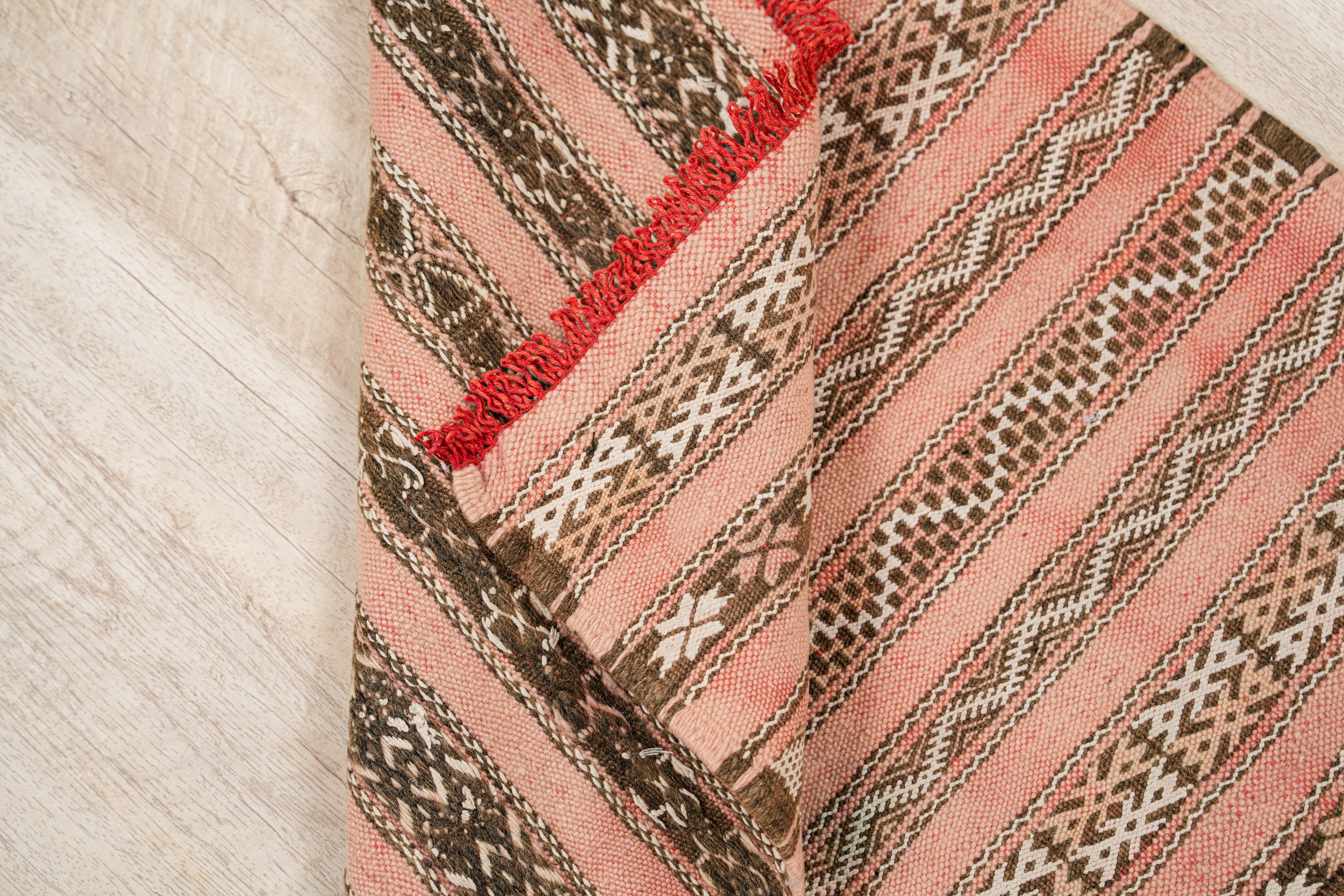 Vintage Moroccan Tribal Kilim 4'5" X 2'