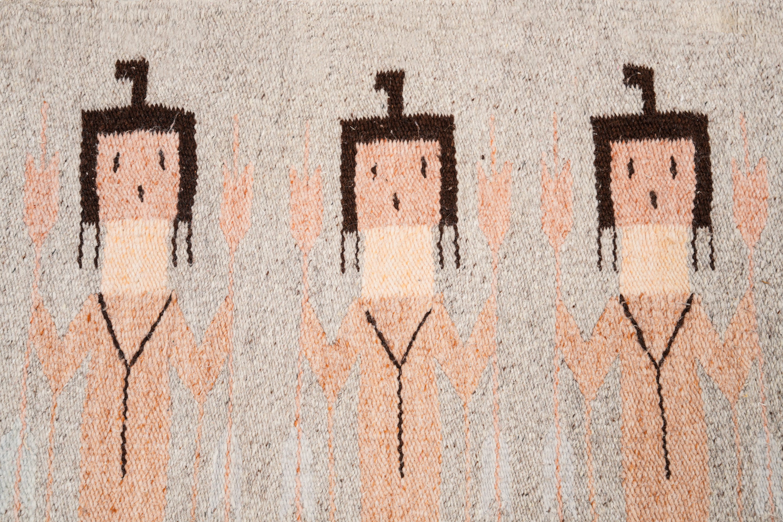 Vintage Mexican Tapestry 4'7" x 2'5"