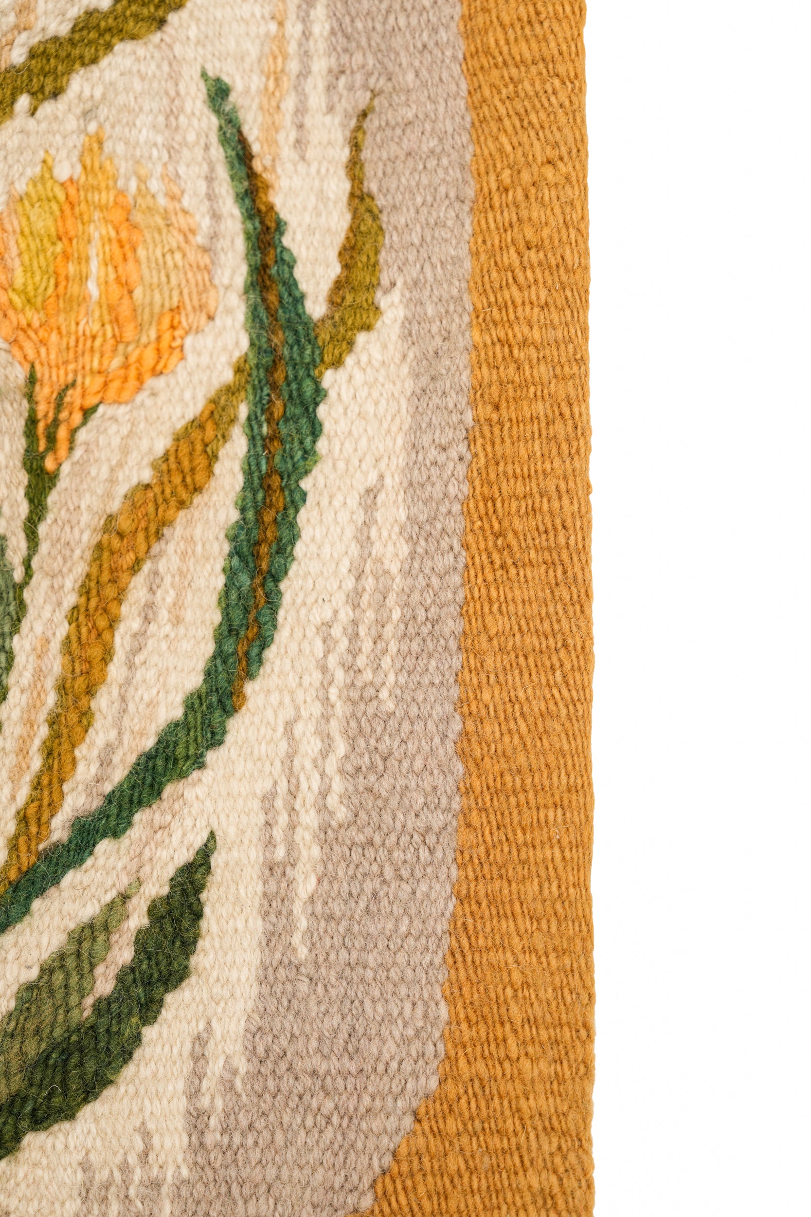 Vintage Polish Flemish Tapestry 1'10" X 1'3"