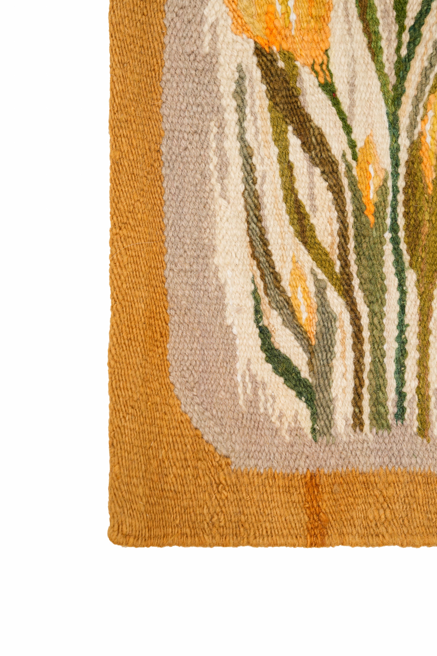 Vintage Polish Flemish Tapestry 1'10" X 1'3"