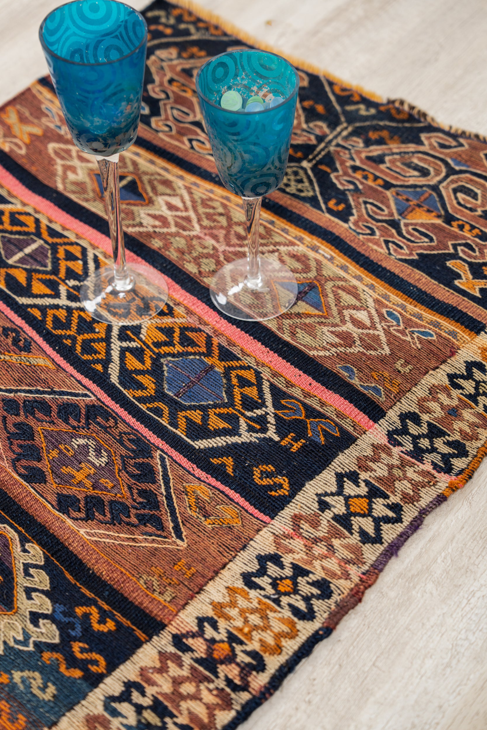 Antique Anatolian Kilim Fragment 3' X 2'4"