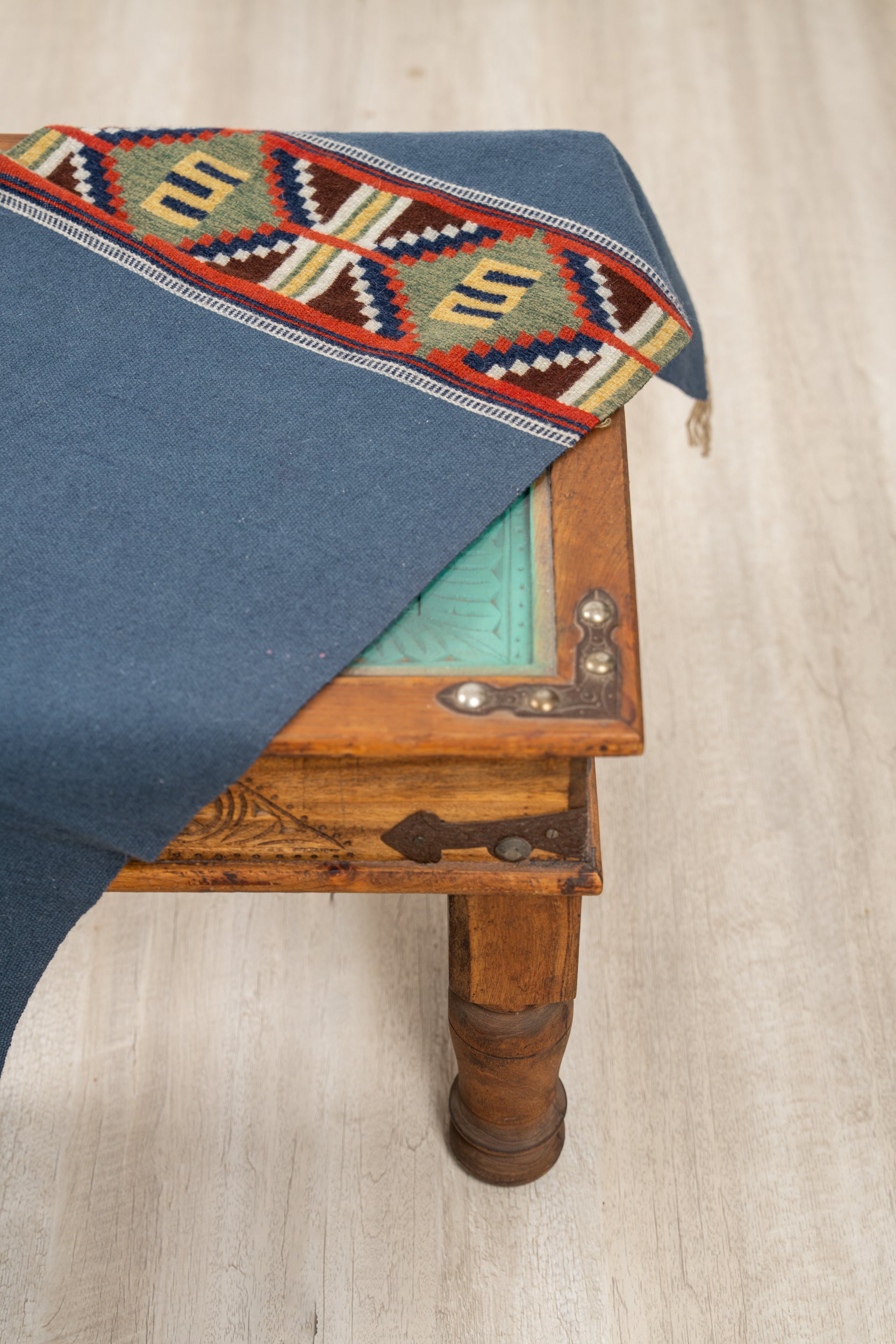 Vintage Scandinavian Table runner 5'8" x 1'4"