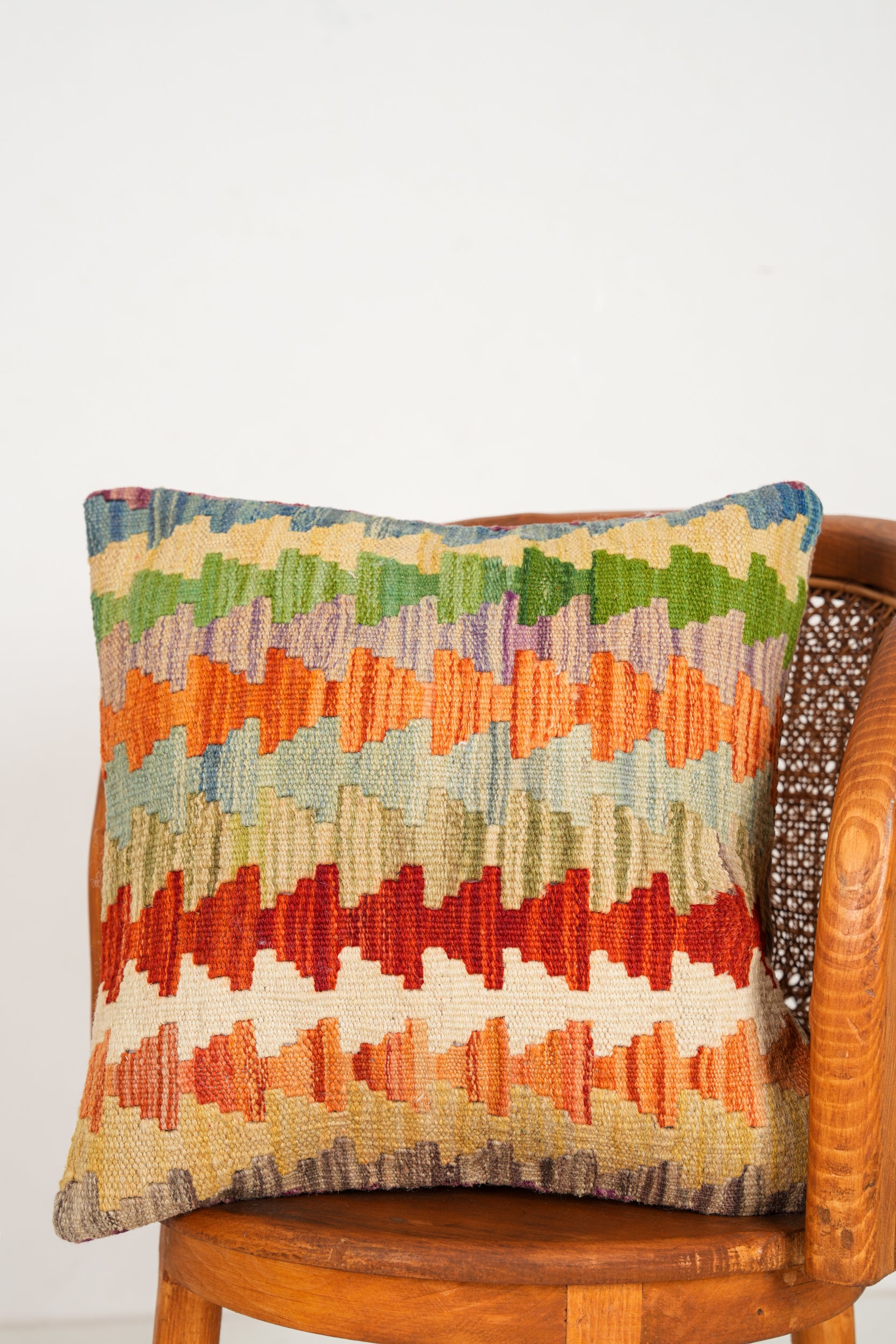 decorative kilim cushion cover 1'6" x 1'6"