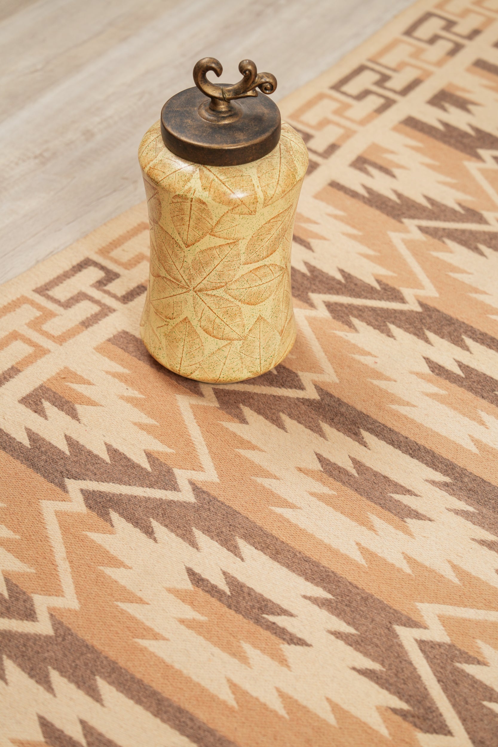 Vintage Scandinavian Loom Kilim 8' X 5'10"