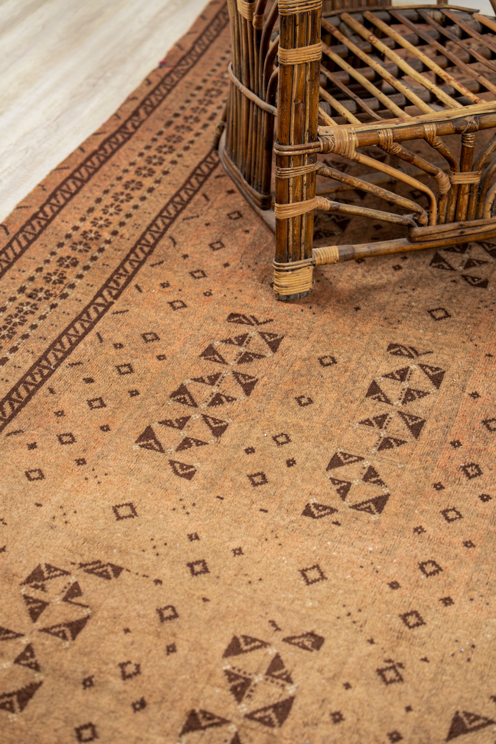 Vintage Turkmen Tribal Rug 10'3" x 6'5"