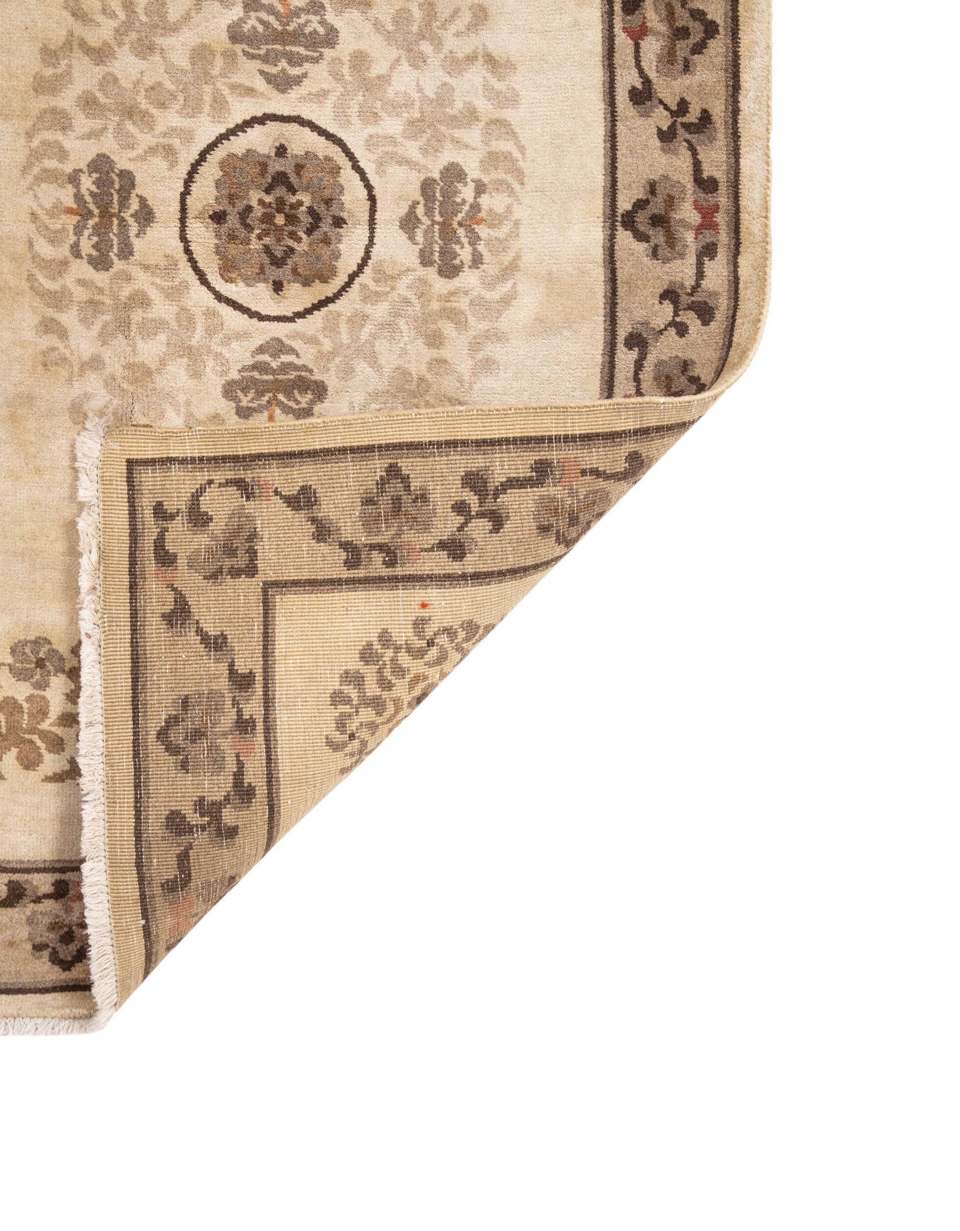 vintage Tibetan rug 5' x 3'