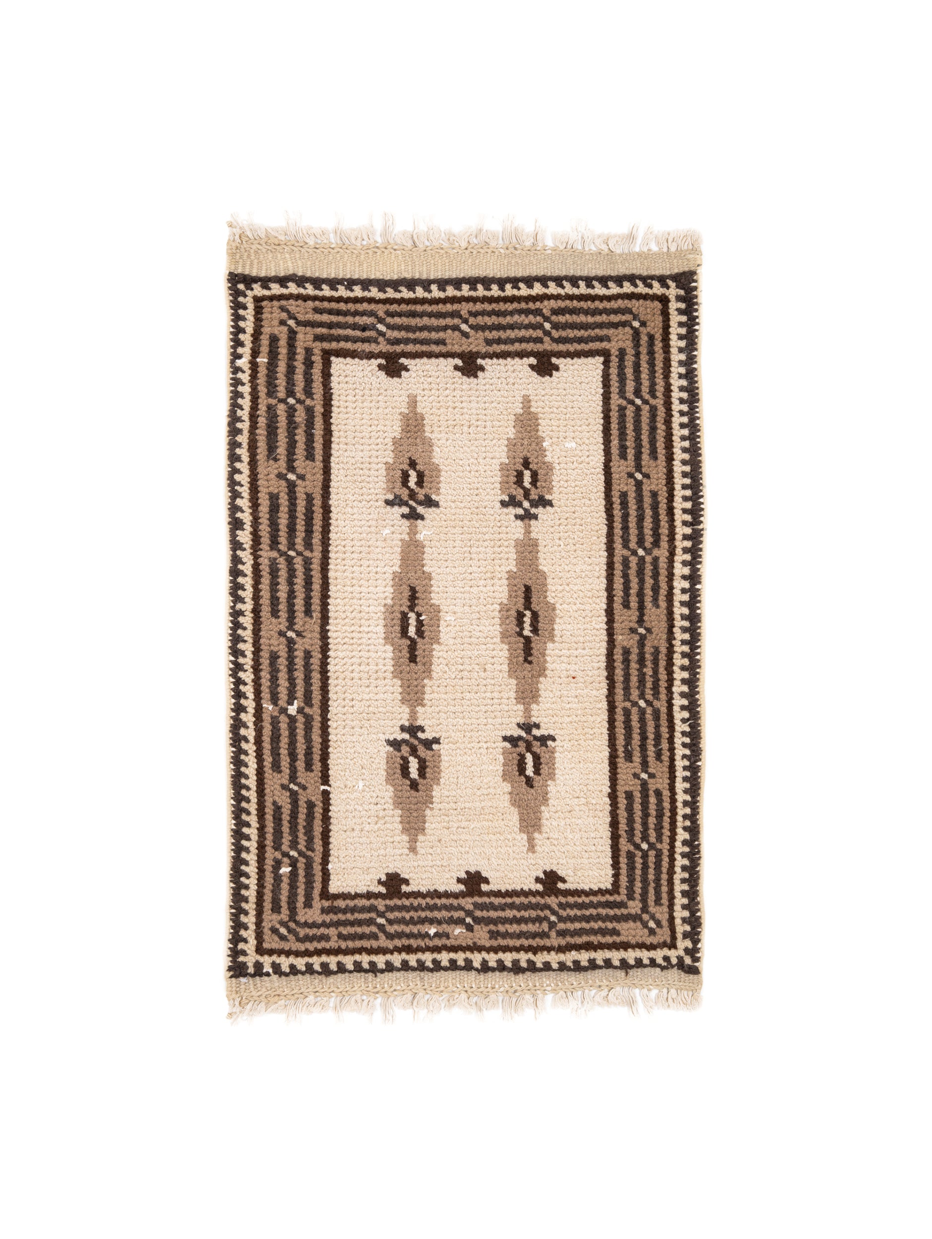 Vintage Moroccan Berber Rug 3'1" X 2'