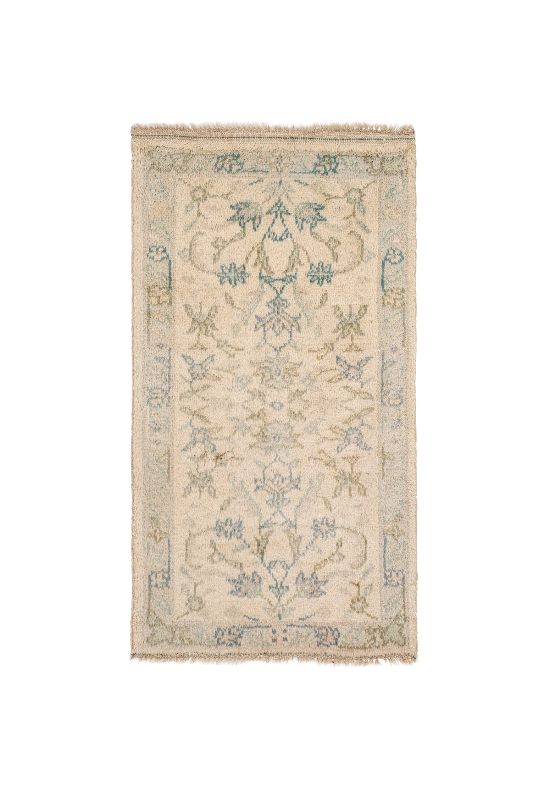 Vintage Turkish floral Rug 5'1" x 2'10"