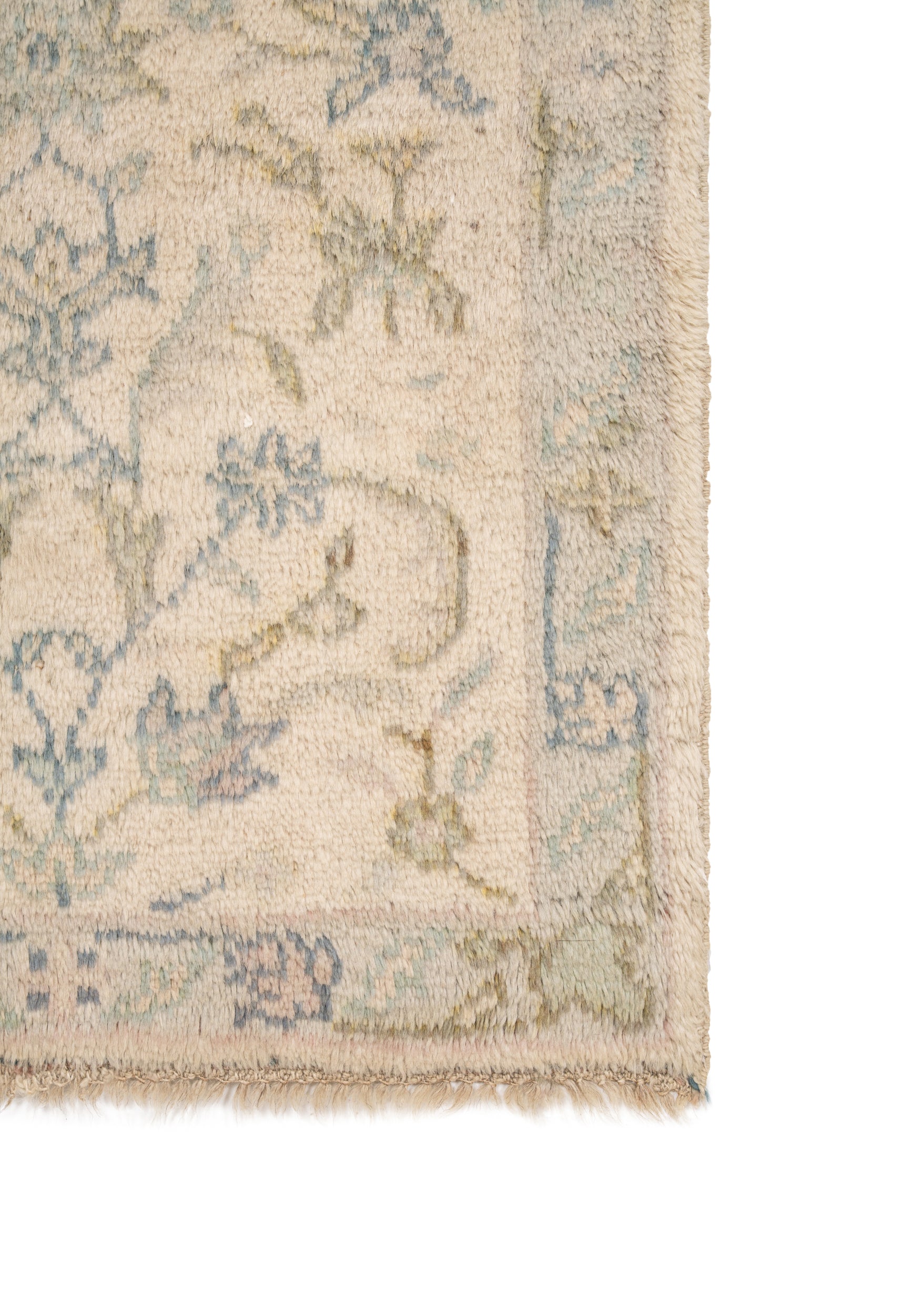 Vintage Turkish floral Rug 5'1" x 2'10"