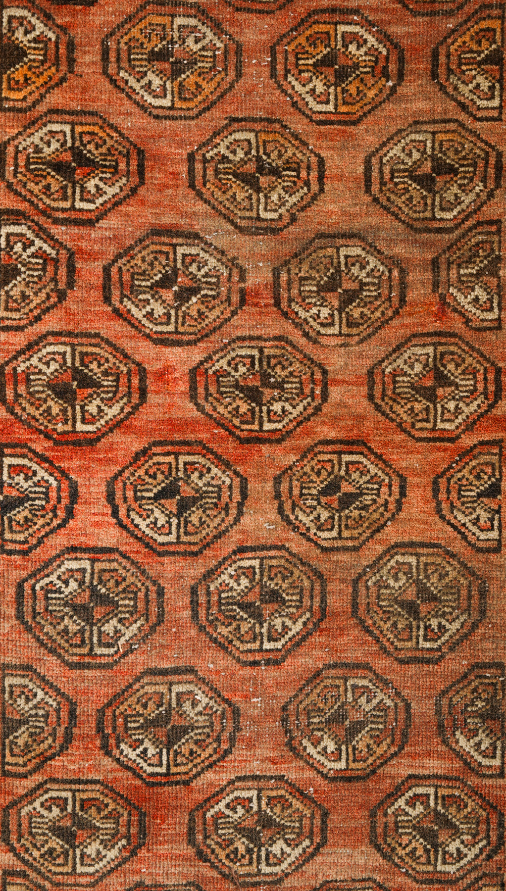 Vintage Turkmen Bokhara Rug 5'7" X 3'3"