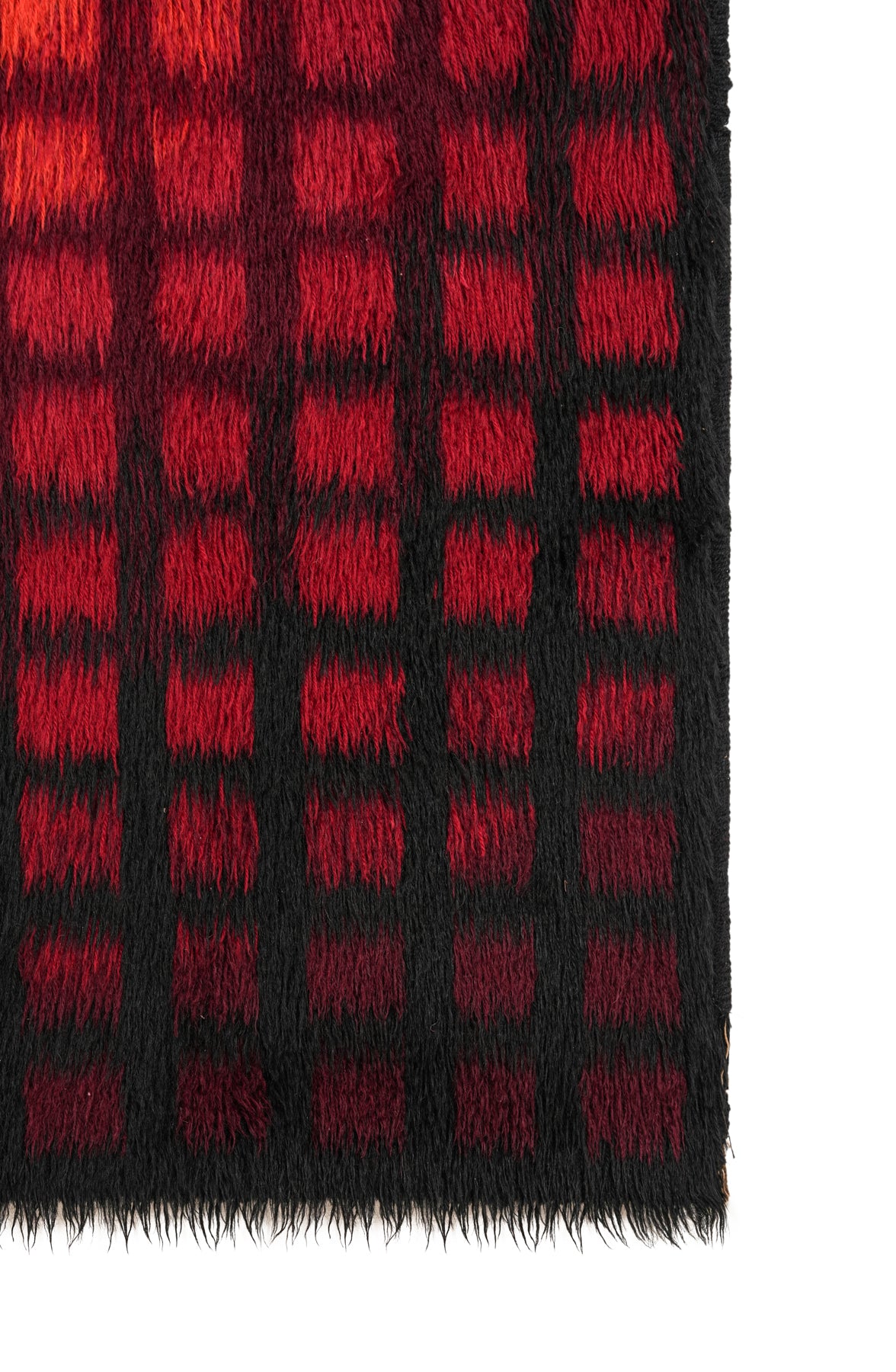 Vintage Scandinavian Rya Rug 5'4" X 3'