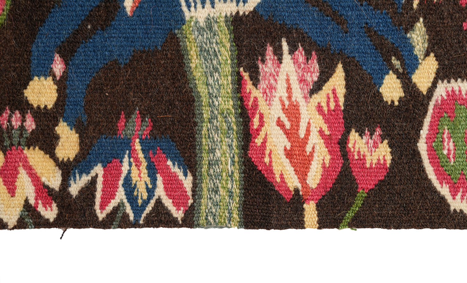Vintage Swedish UNICORN Tapestry 1'4" x 1'1"