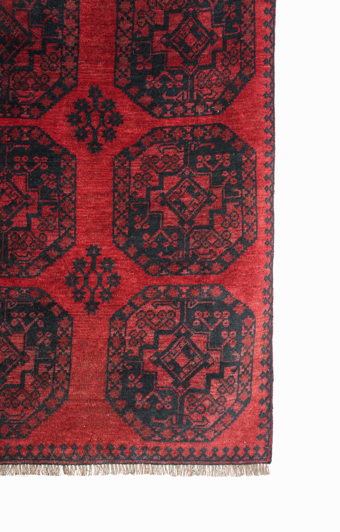 Vintage Turkmen Ersari Rug 7'7" x 4'4"