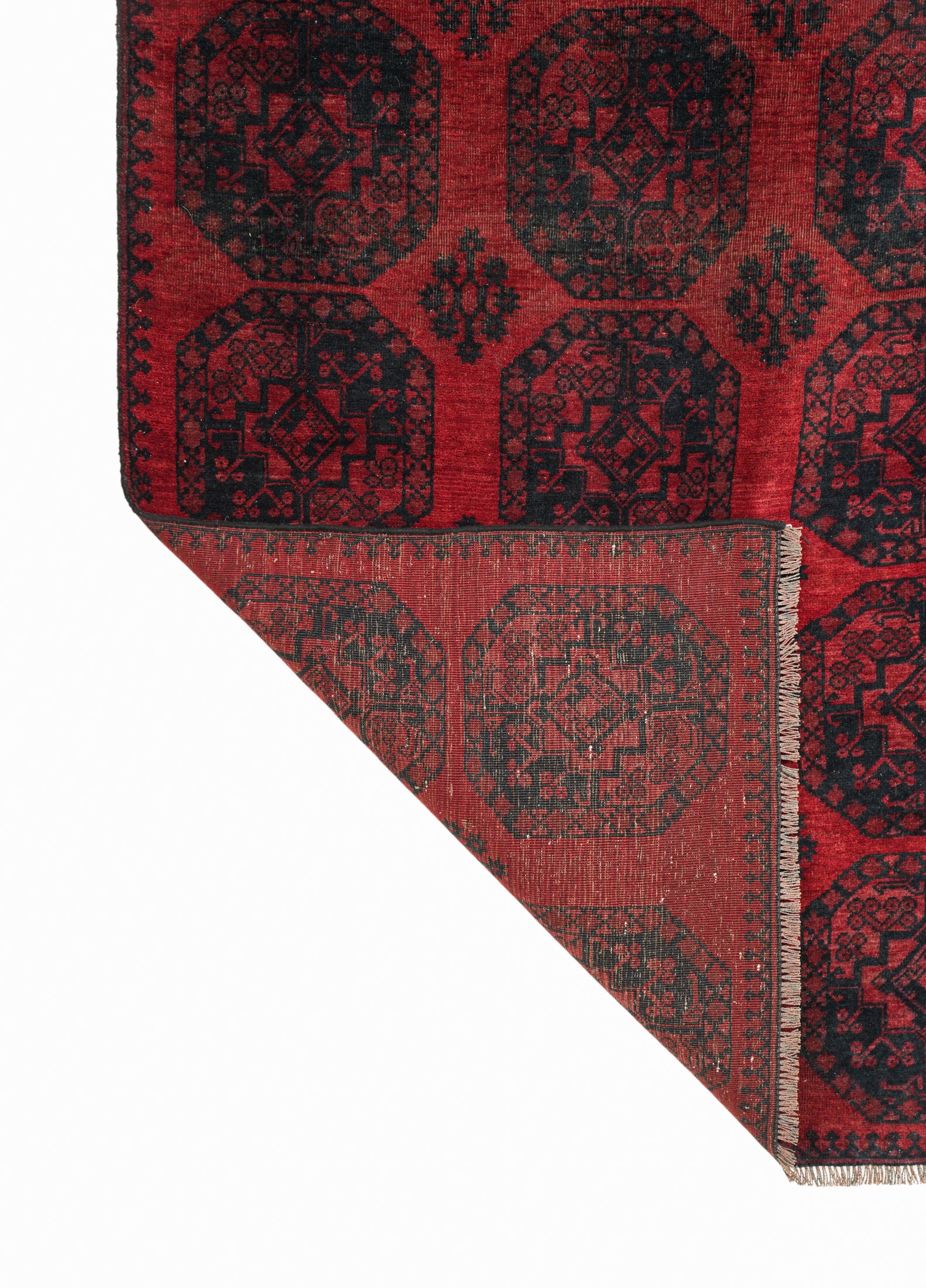 Vintage Turkmen Ersari Rug 7'7" x 4'4"