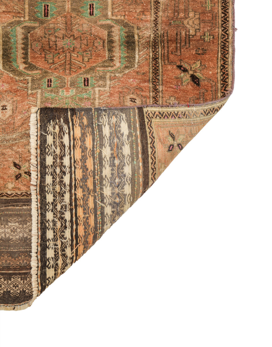 Vintage Tribal Baloch Rug 4'10" x 3'2"