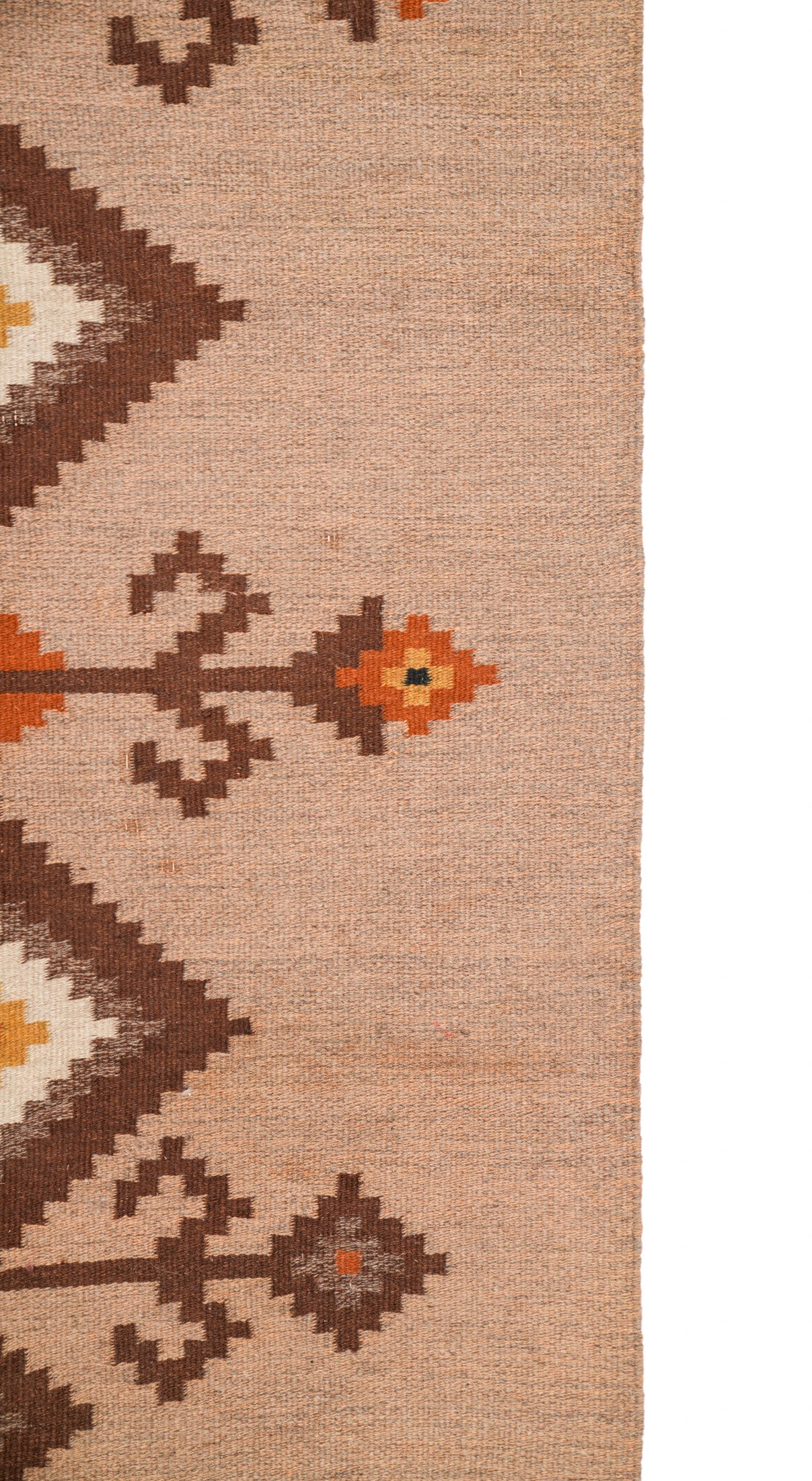 Vintage Scandinavian Kilim 6' X 2'7"