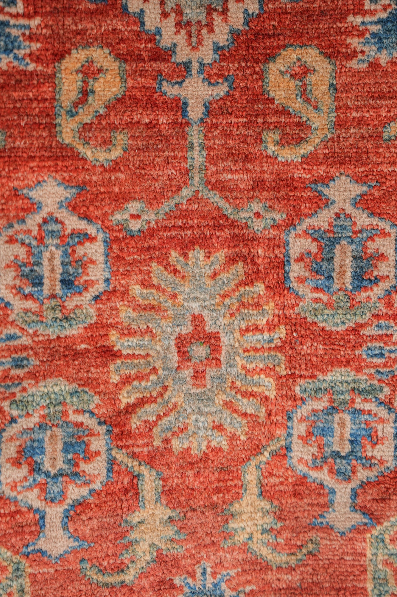 VINTAGE Afghan RUG 4' x 2'7"