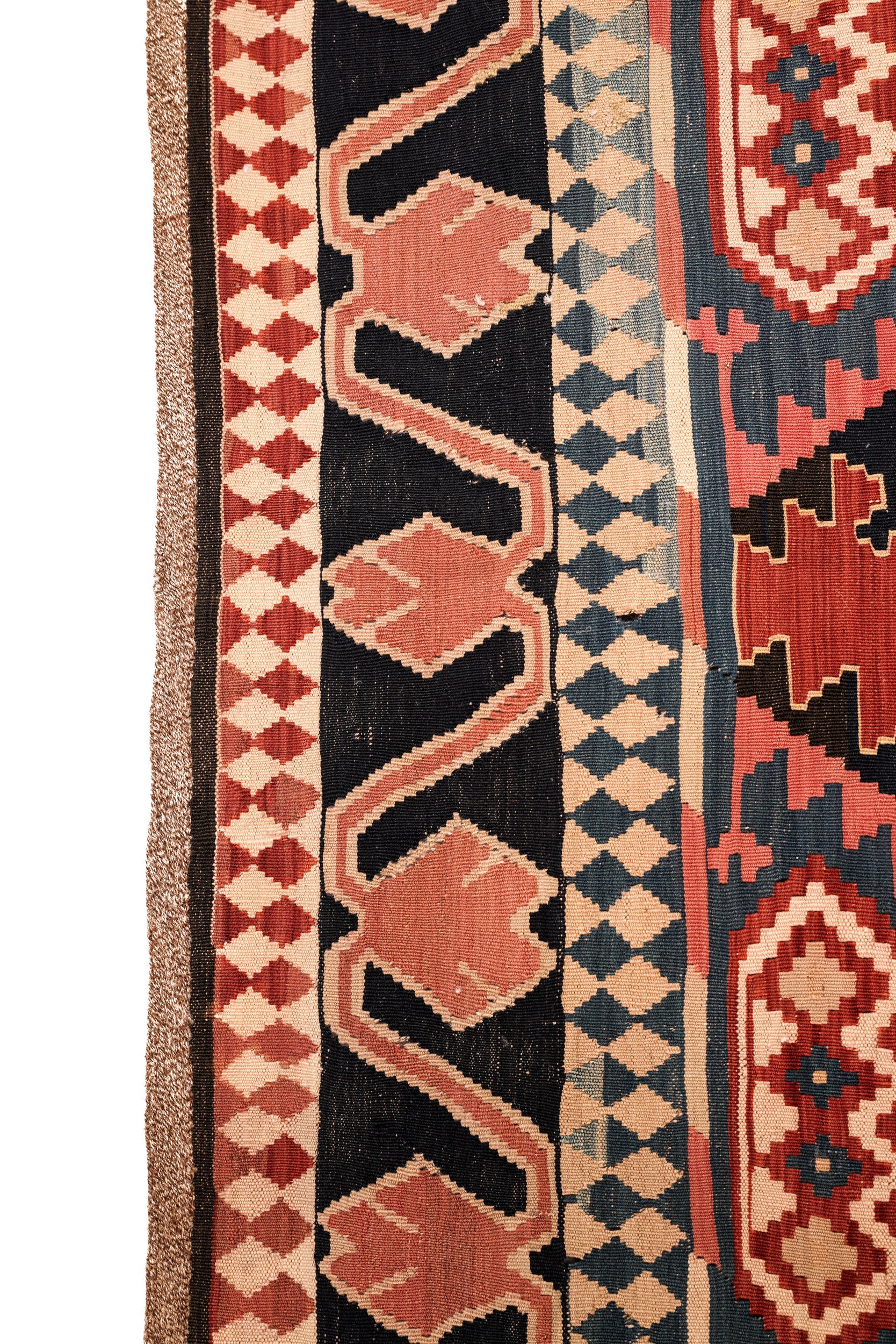 Antique Caucasian Shirvan Kilim 11' x 5'5"