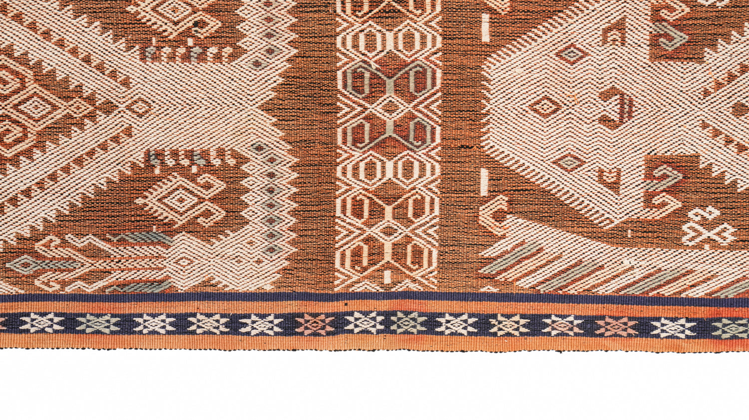 Vintage Indonesian Hinggi Textile 4'3" x 1'3"