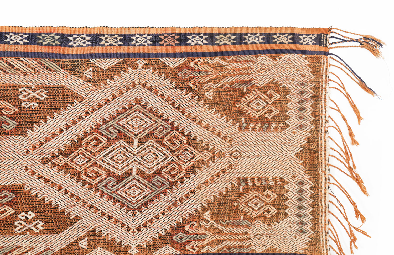Vintage Indonesian Hinggi Textile 4'3" x 1'3"